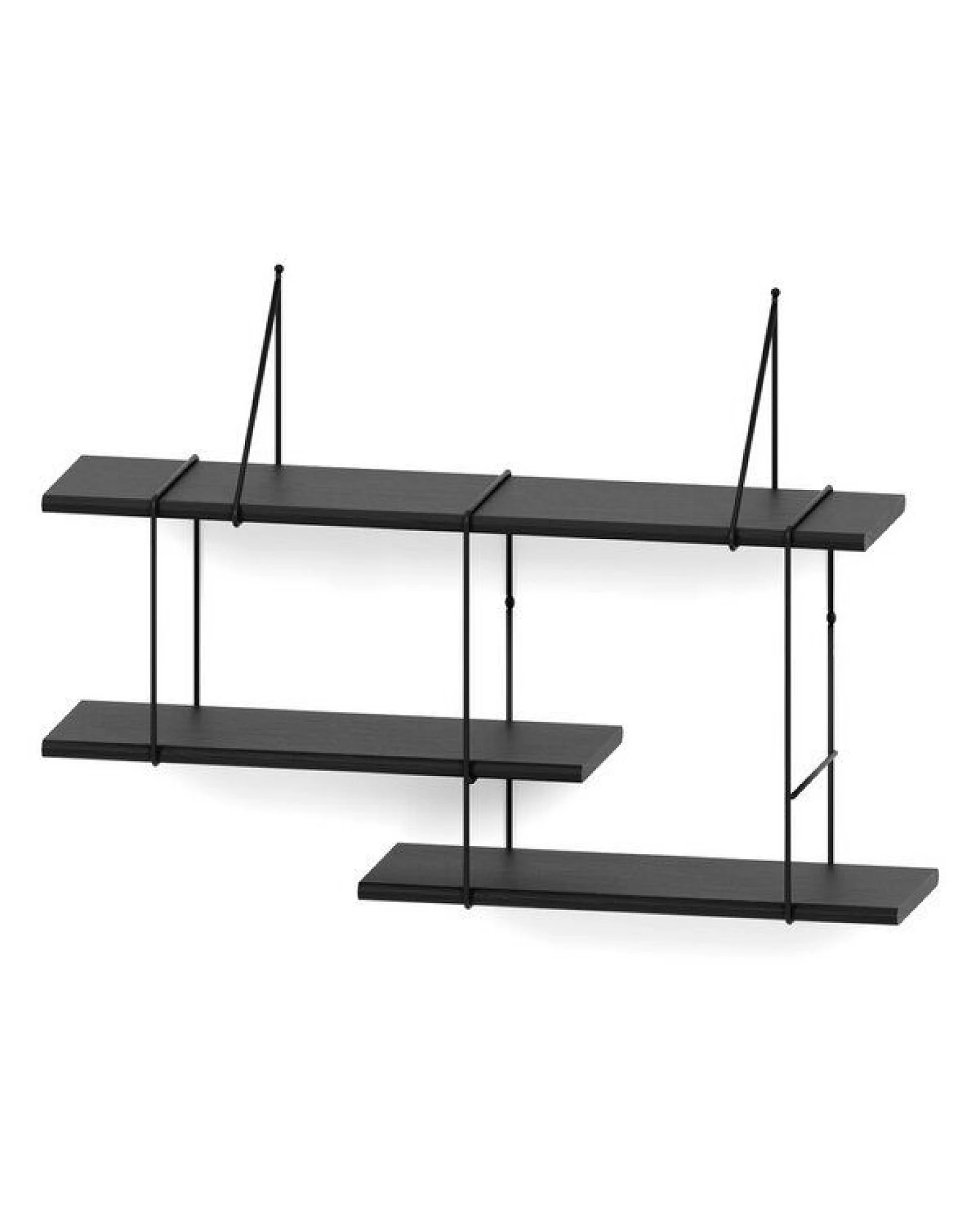Hausen Wandregal SHRINK shelf black – Ansicht 2