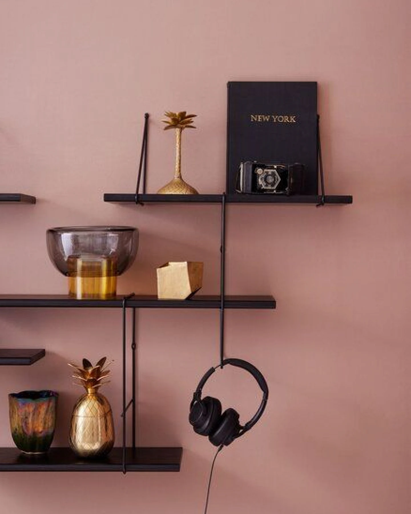 Hausen Wandregal SHRINK shelf black – Ansicht 3