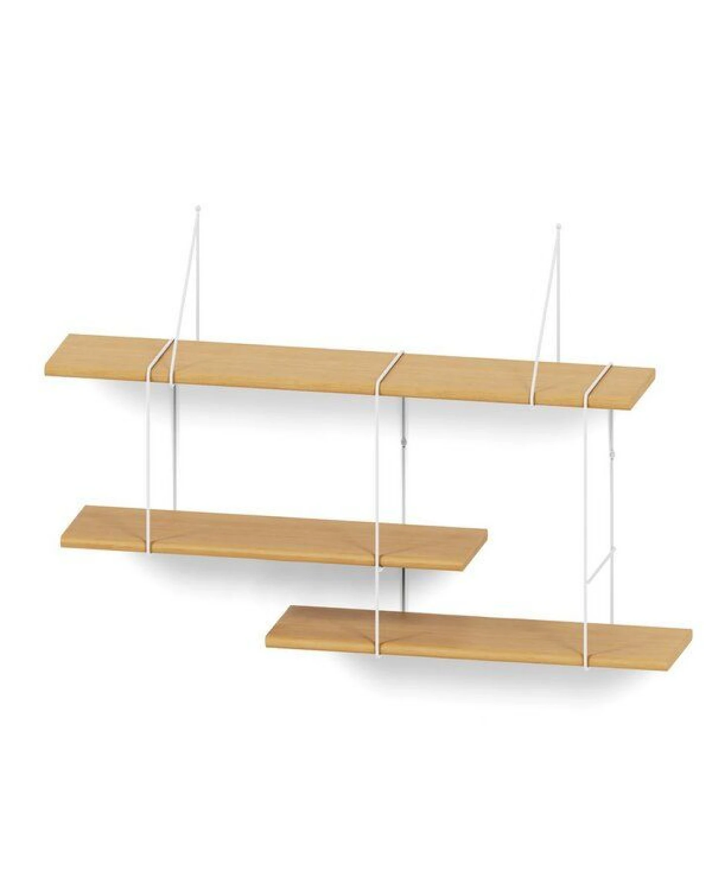 Hausen Wandregal SHRINK shelf oak / white – Ansicht 2