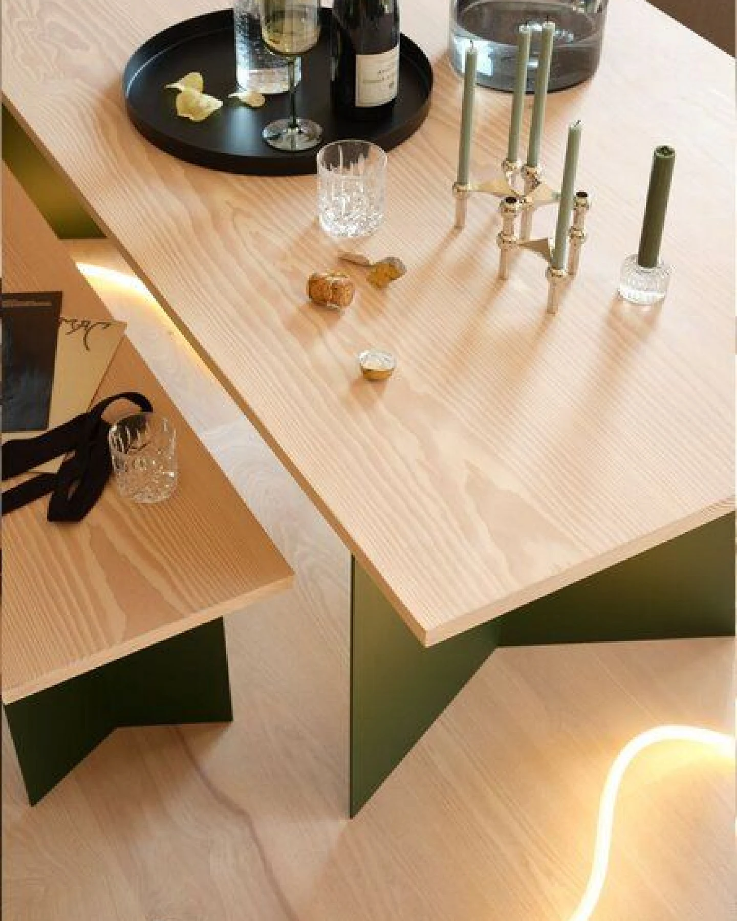 Hausen Bank FOLD M Douglas fir – Ansicht 4