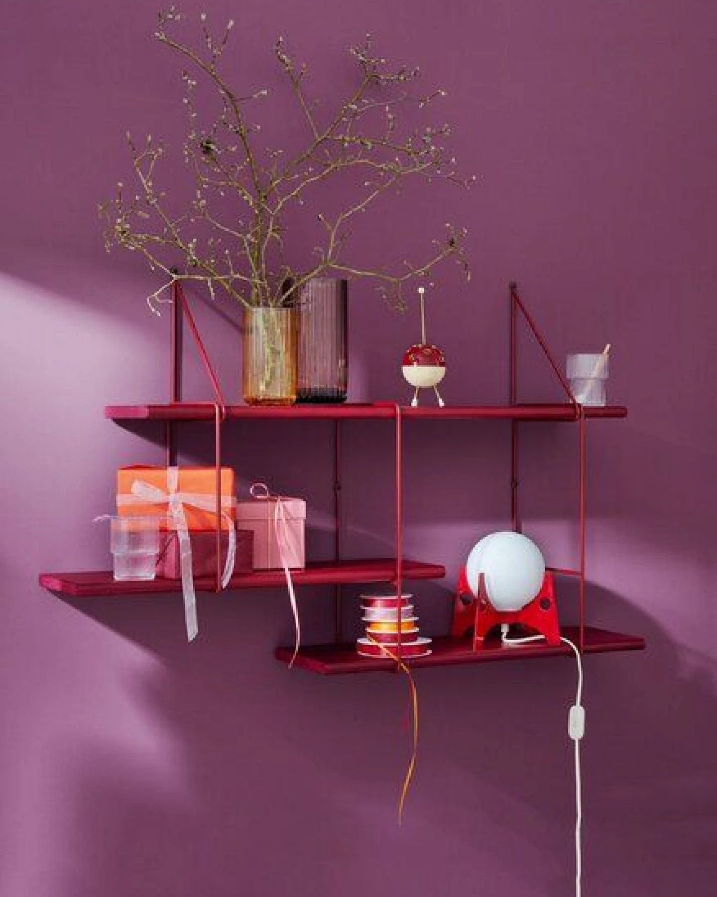 Hausen Wandregal SHRINK shelf berry – Ansicht 3