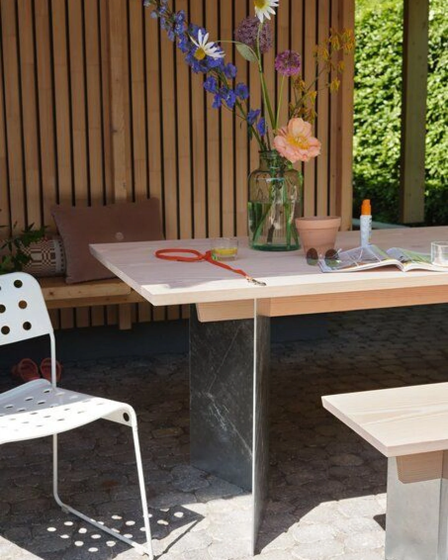 Hausen Bank FOLD M Oak – Ansicht 3