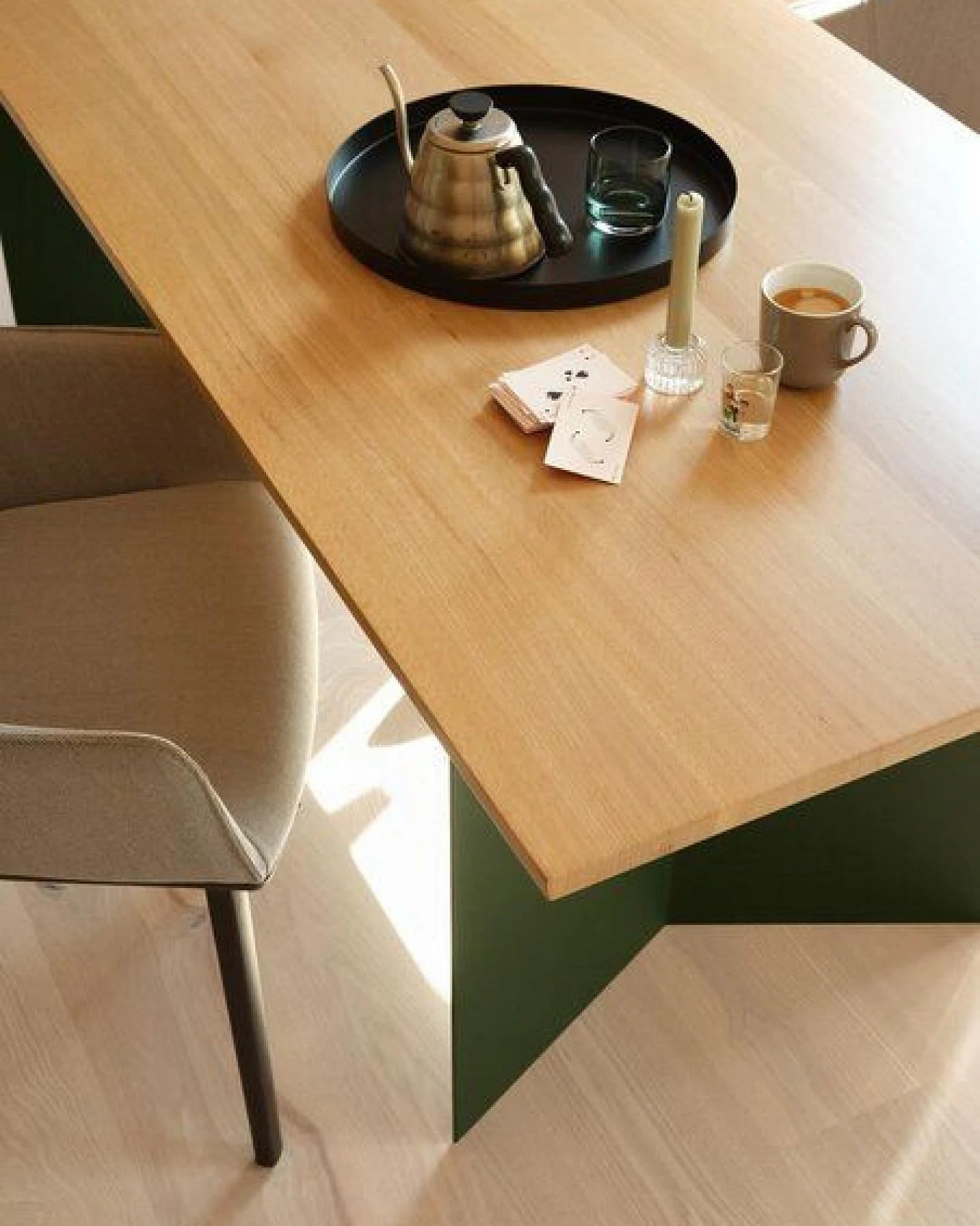 Hausen Bank FOLD M Oak – Ansicht 3