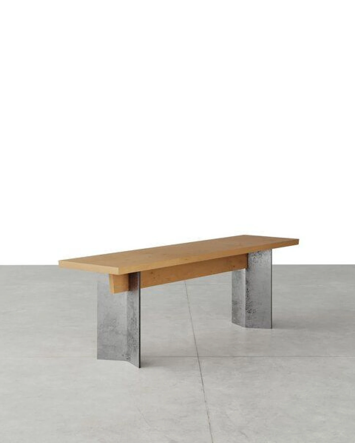 Hausen Bank FOLD L Oak – Ansicht 2