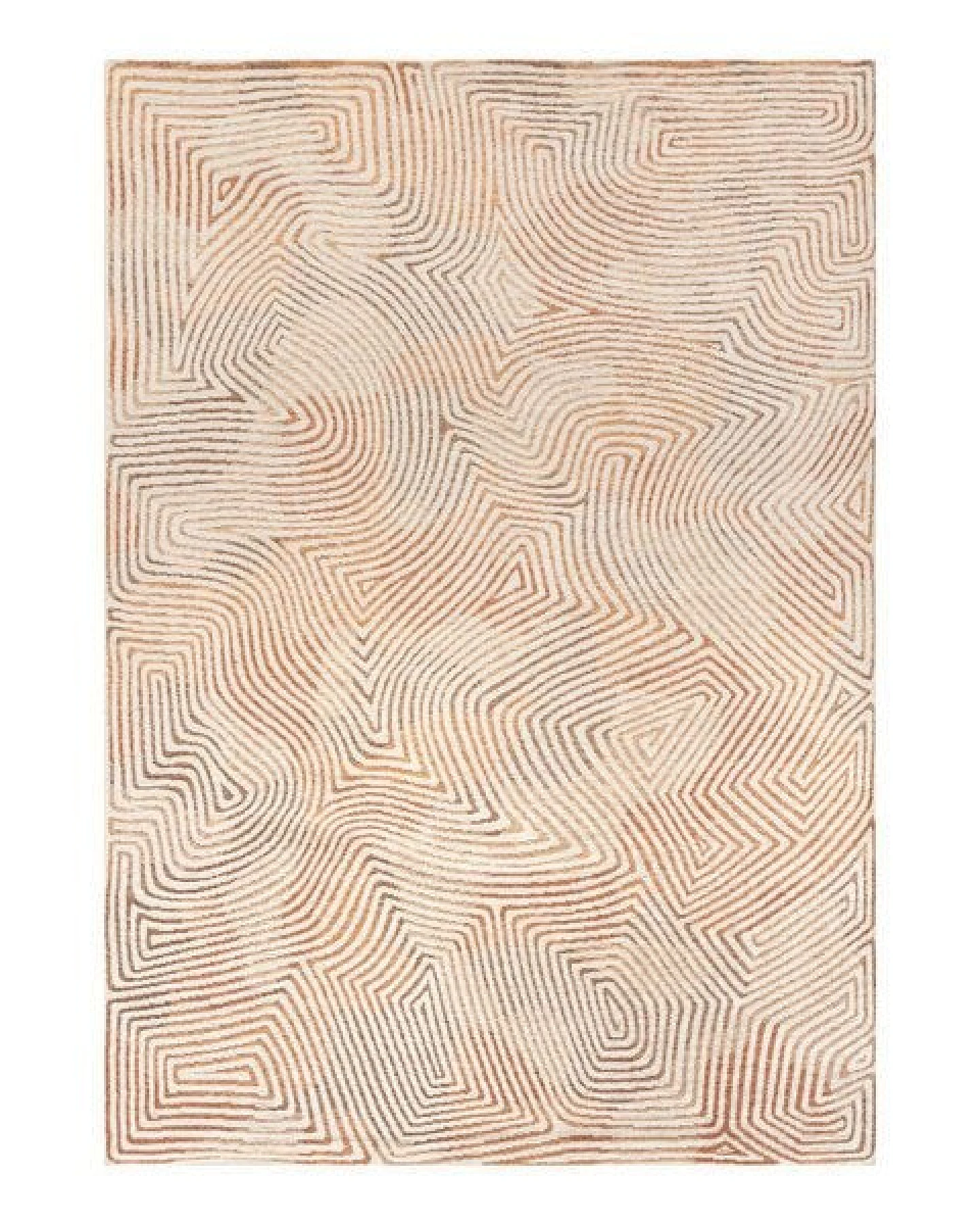 Louis De Poortere Teppich MEDITATION CORAL – Ansicht 2