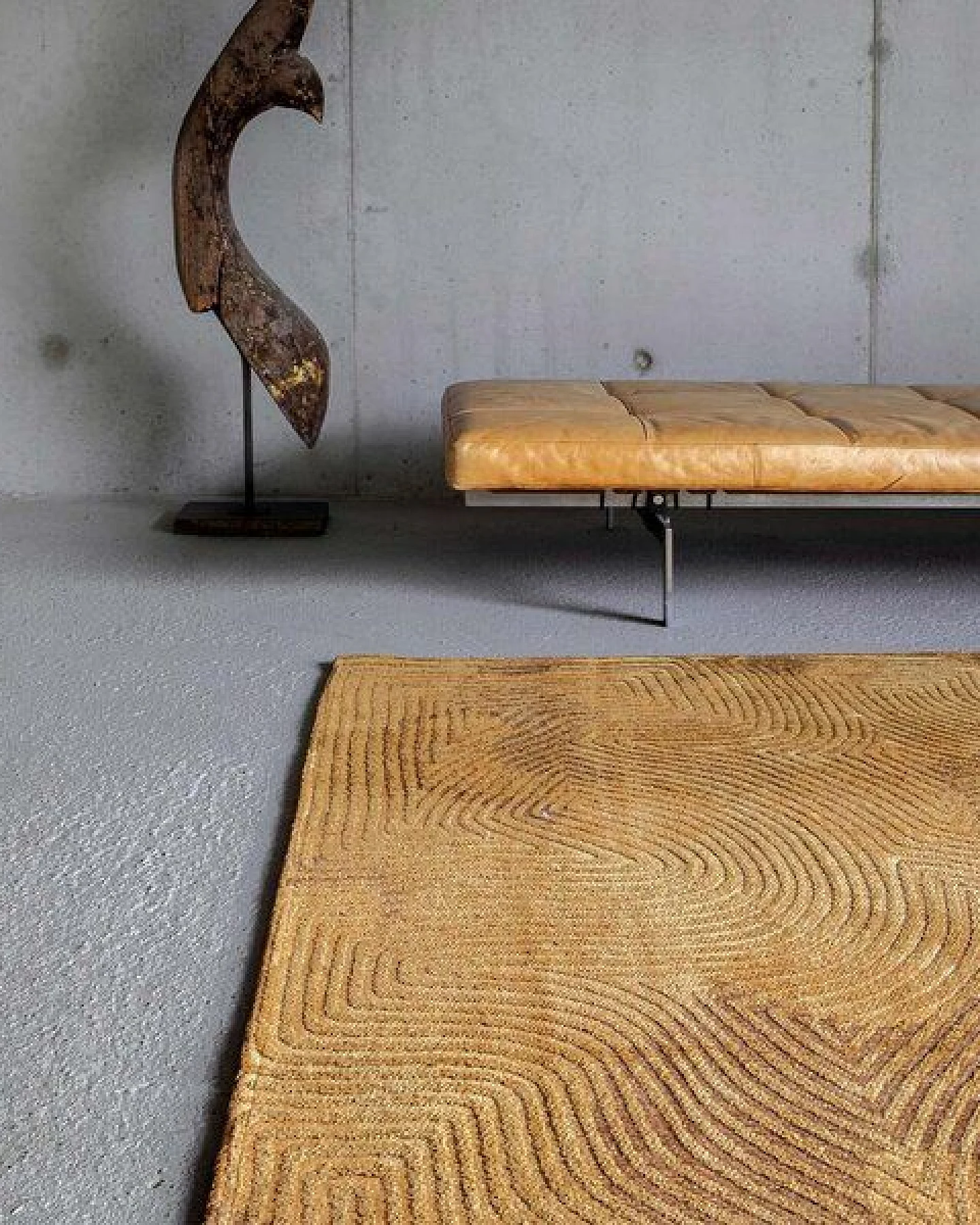 Louis De Poortere Teppich MEDITATION CORAL – Ansicht 3