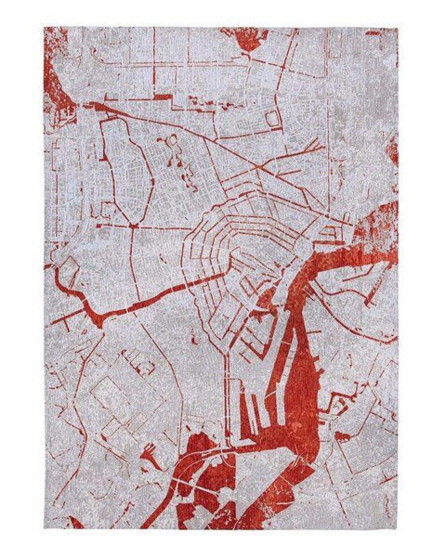 Louis De Poortere Teppich CITIES AMSTERDAM – Ansicht 2