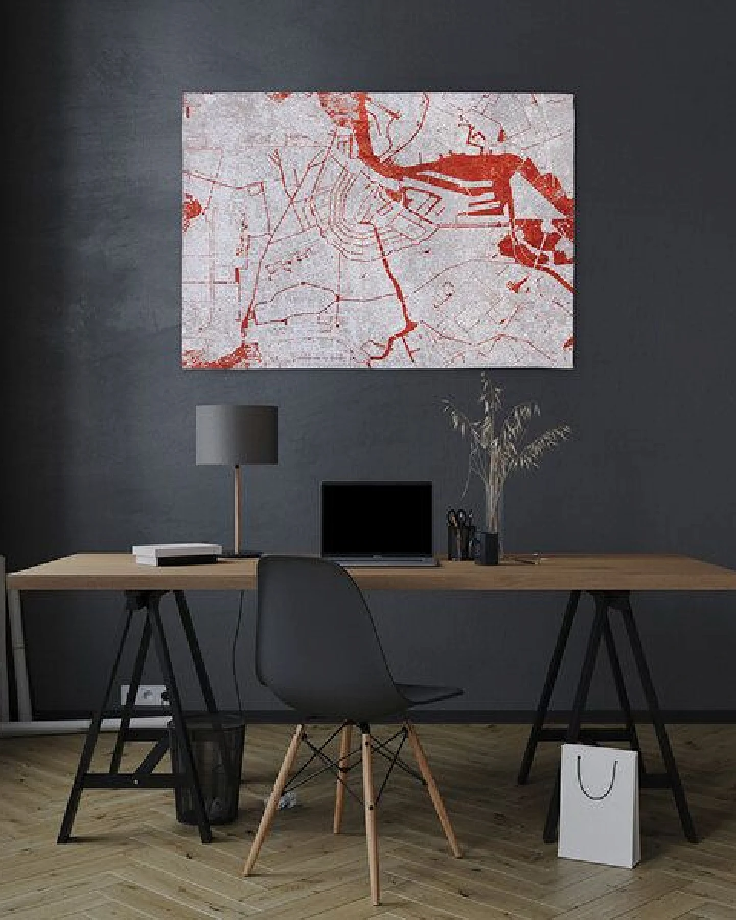 Louis De Poortere Teppich CITIES AMSTERDAM – Ansicht 3
