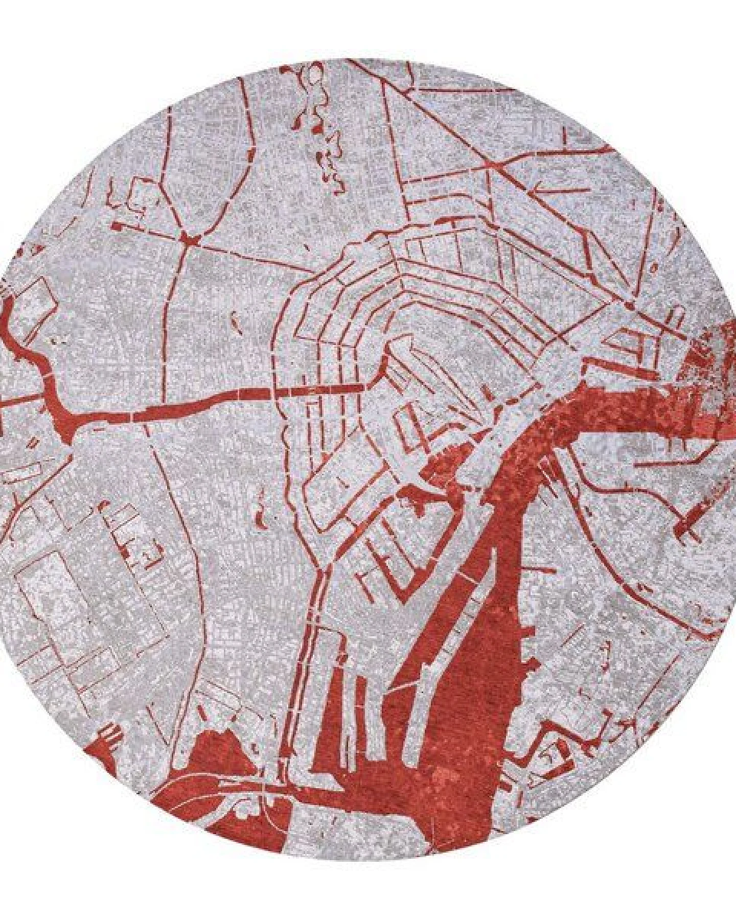 Louis De Poortere Teppich CITIES AMSTERDAM – Ansicht 2