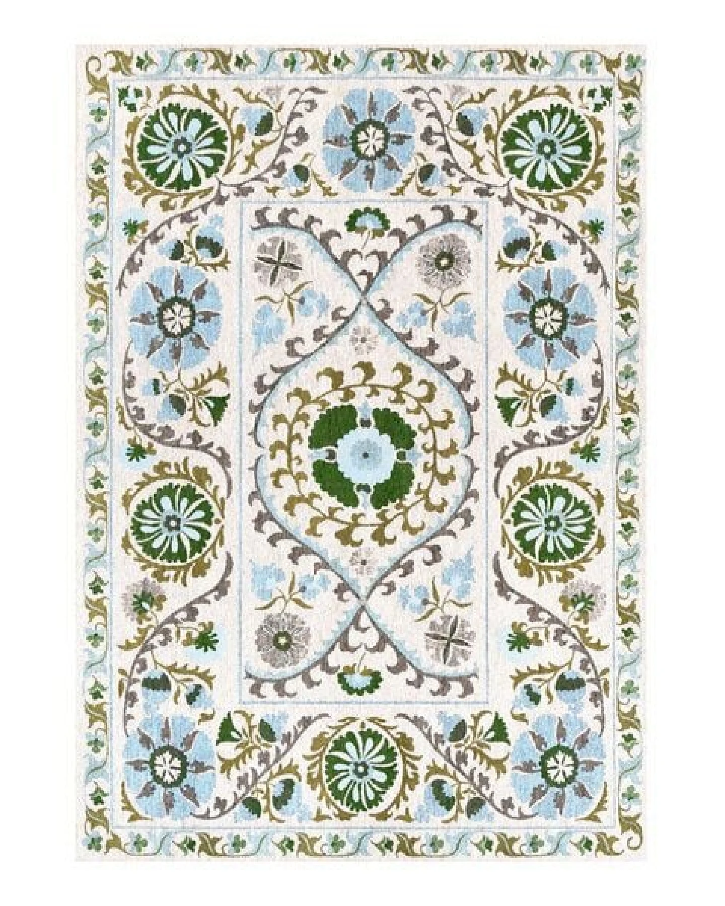 Louis De Poortere Teppich ANTIQUARIAN SUZANI – Ansicht 2