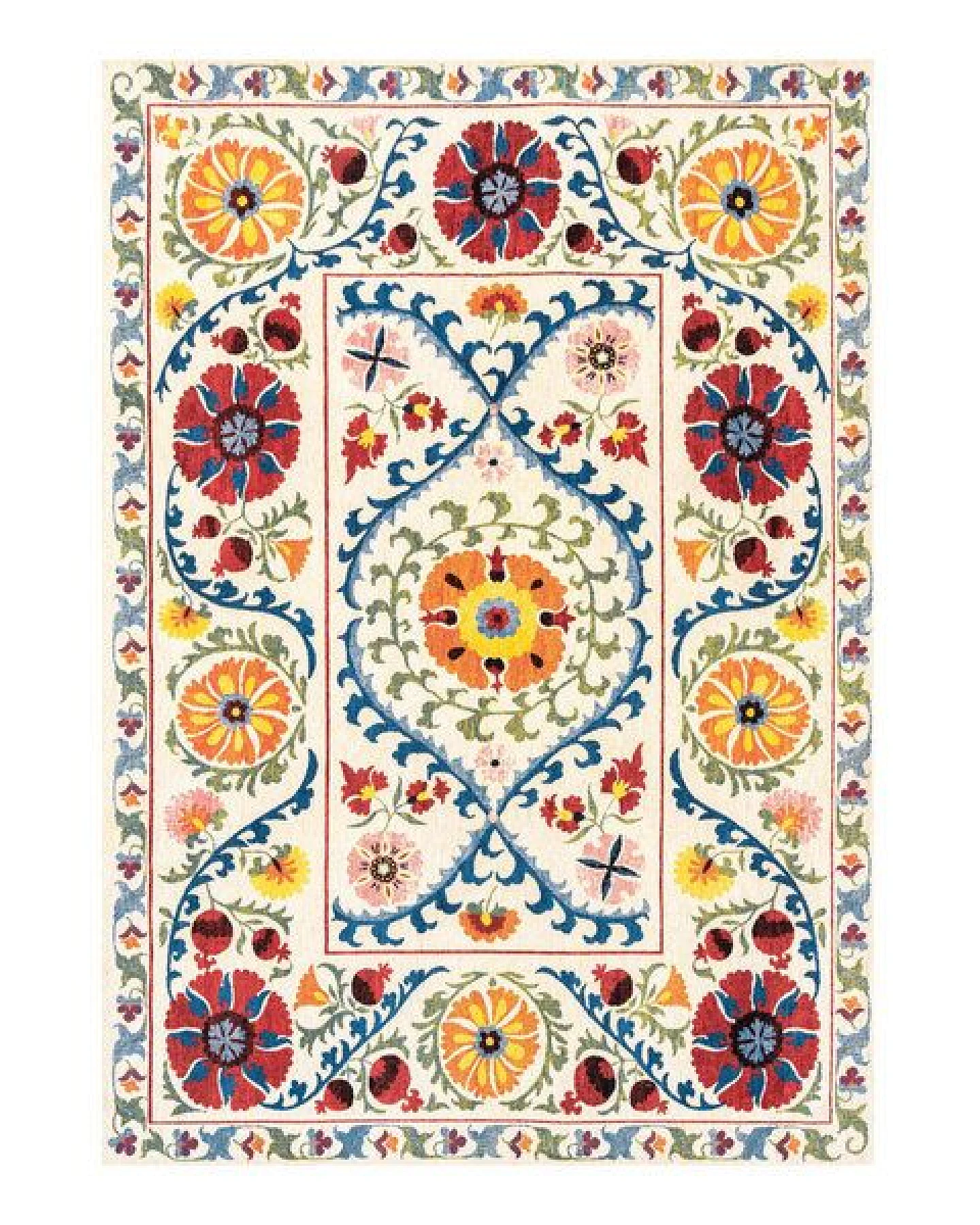 Louis De Poortere Teppich ANTIQUARIAN SUZANI – Ansicht 2