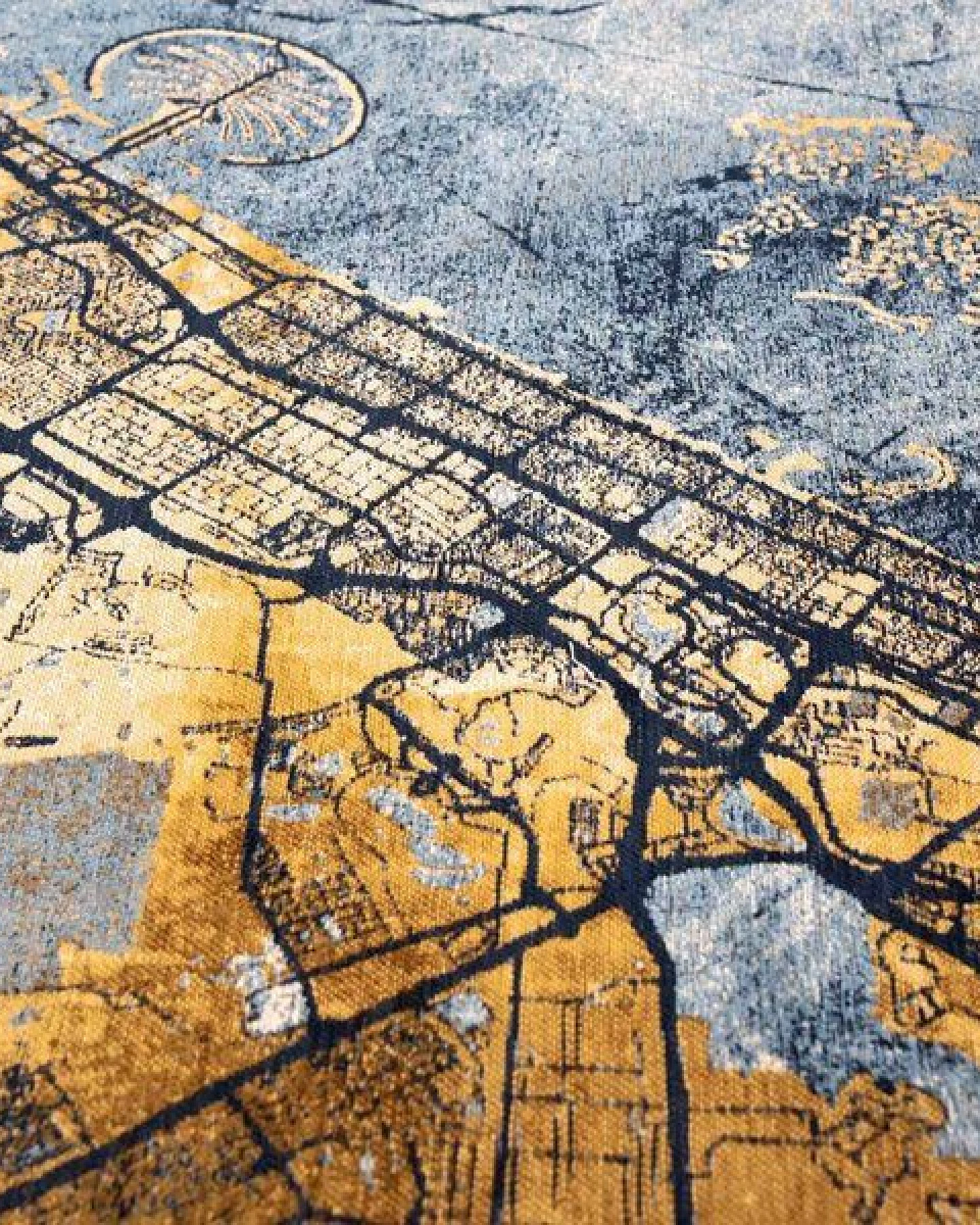 Louis De Poortere Teppich CITIES DUBAI – Ansicht 2
