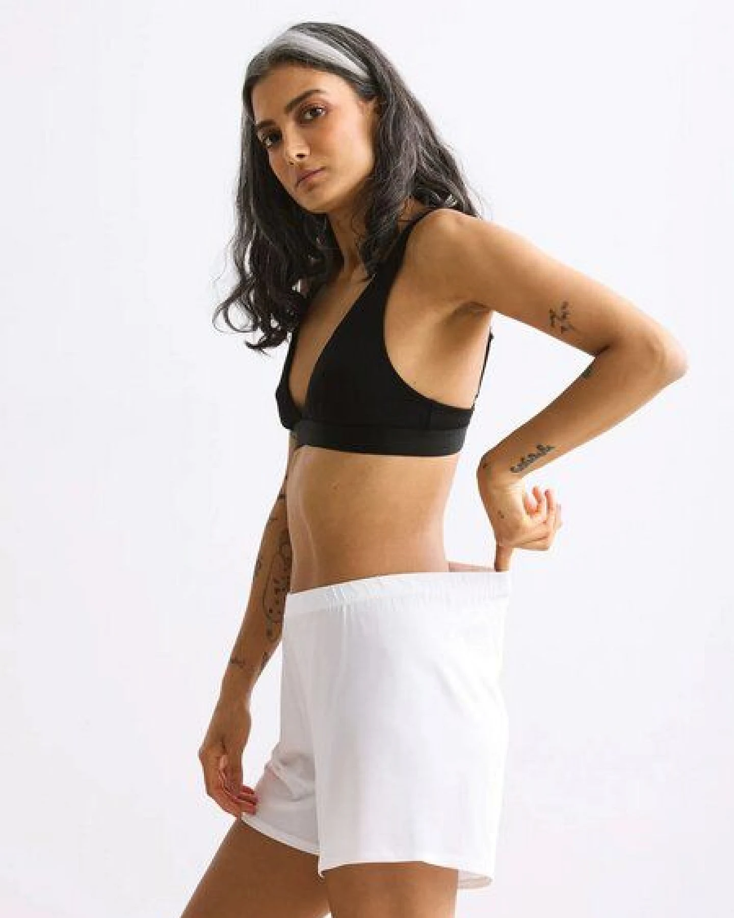 erlich textil Light Touch kurze Schlafhose, Shorts mit weichem Lyocell, made in Europe – Ansicht 4
