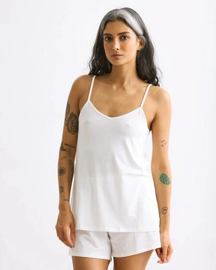 erlich textil Light Touch Camisole Top mit weichem Lyocell, made in Europe