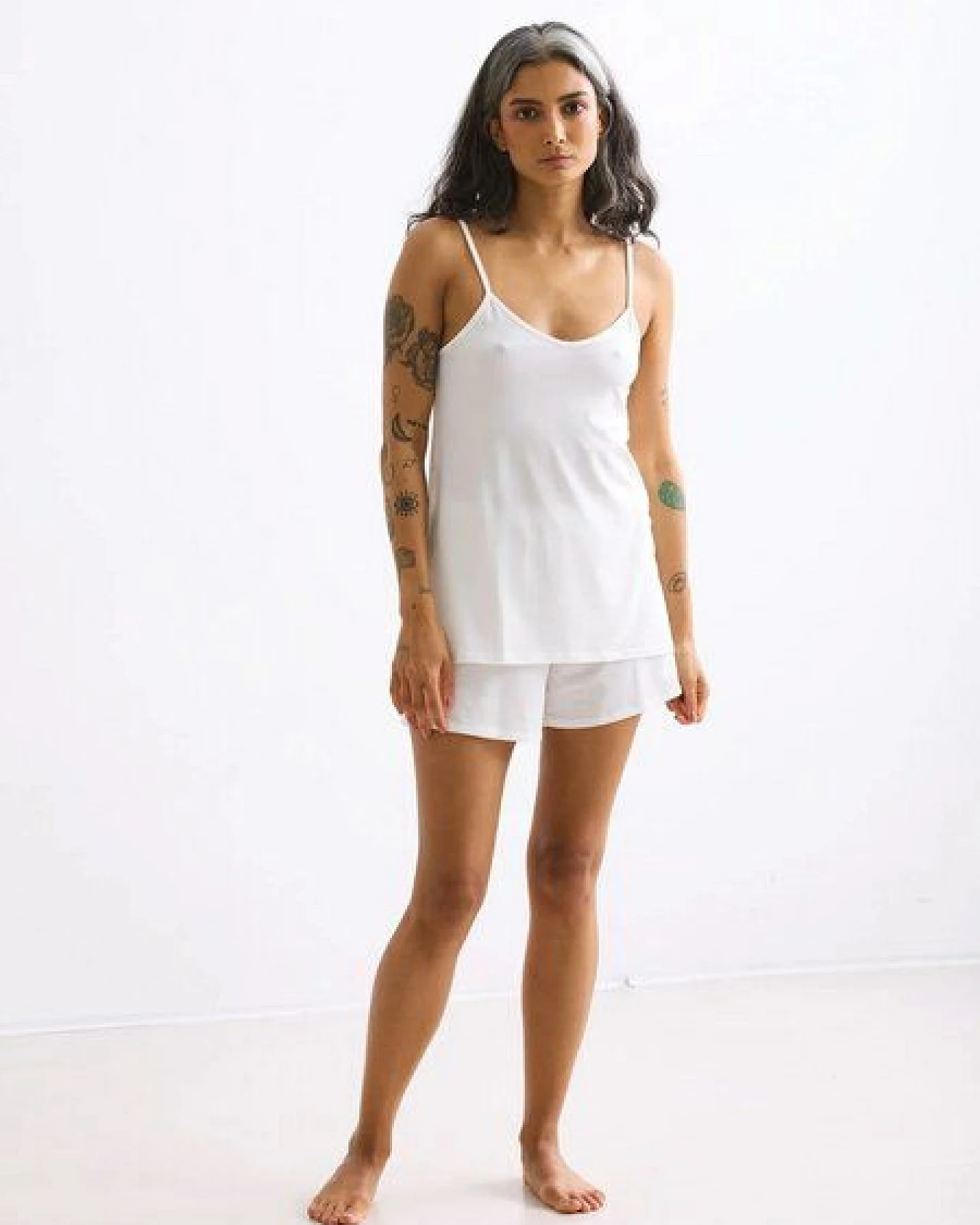 erlich textil Light Touch Camisole Top mit weichem Lyocell, made in Europe – Ansicht 3
