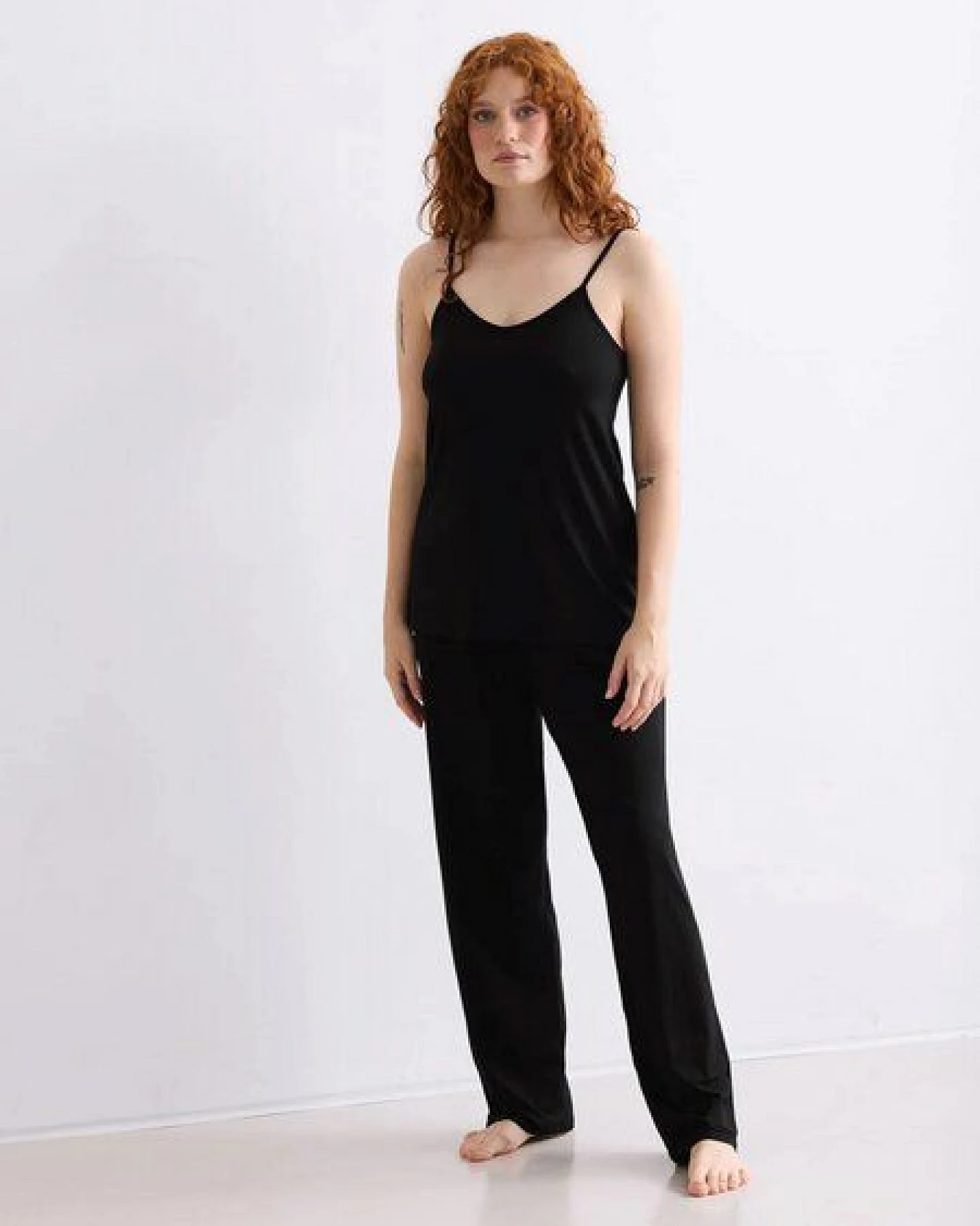 erlich textil Light Touch Camisole Top mit weichem Lyocell, made in Europe – Ansicht 3