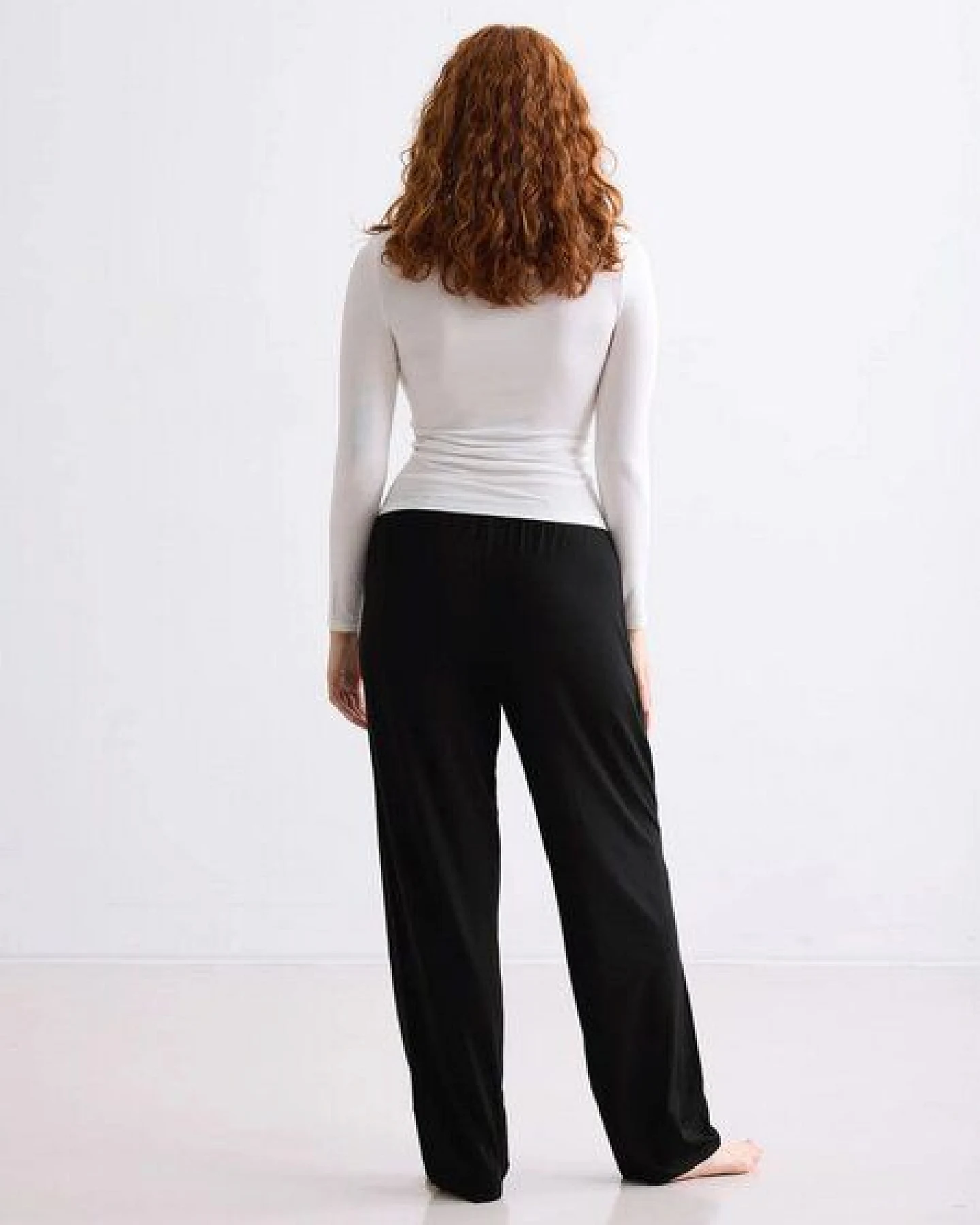 erlich textil Light Touch lange Schlafhose mit weichem Lyocell, made in Europe – Ansicht 4
