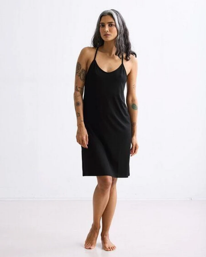 erlich textil Light Touch Trägernachthemd aus weichem Modal, made in Europe