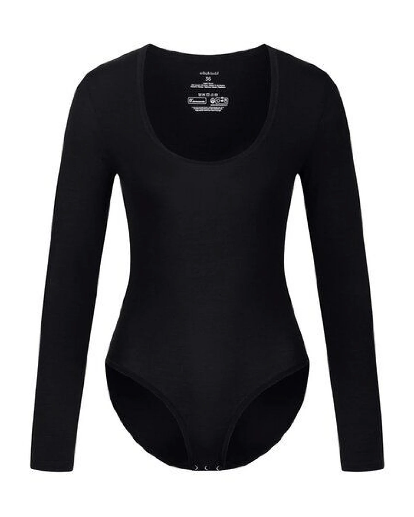 erlich textil Light Touch langarm Body mit weichem Lyocell, made in Europe – Ansicht 4