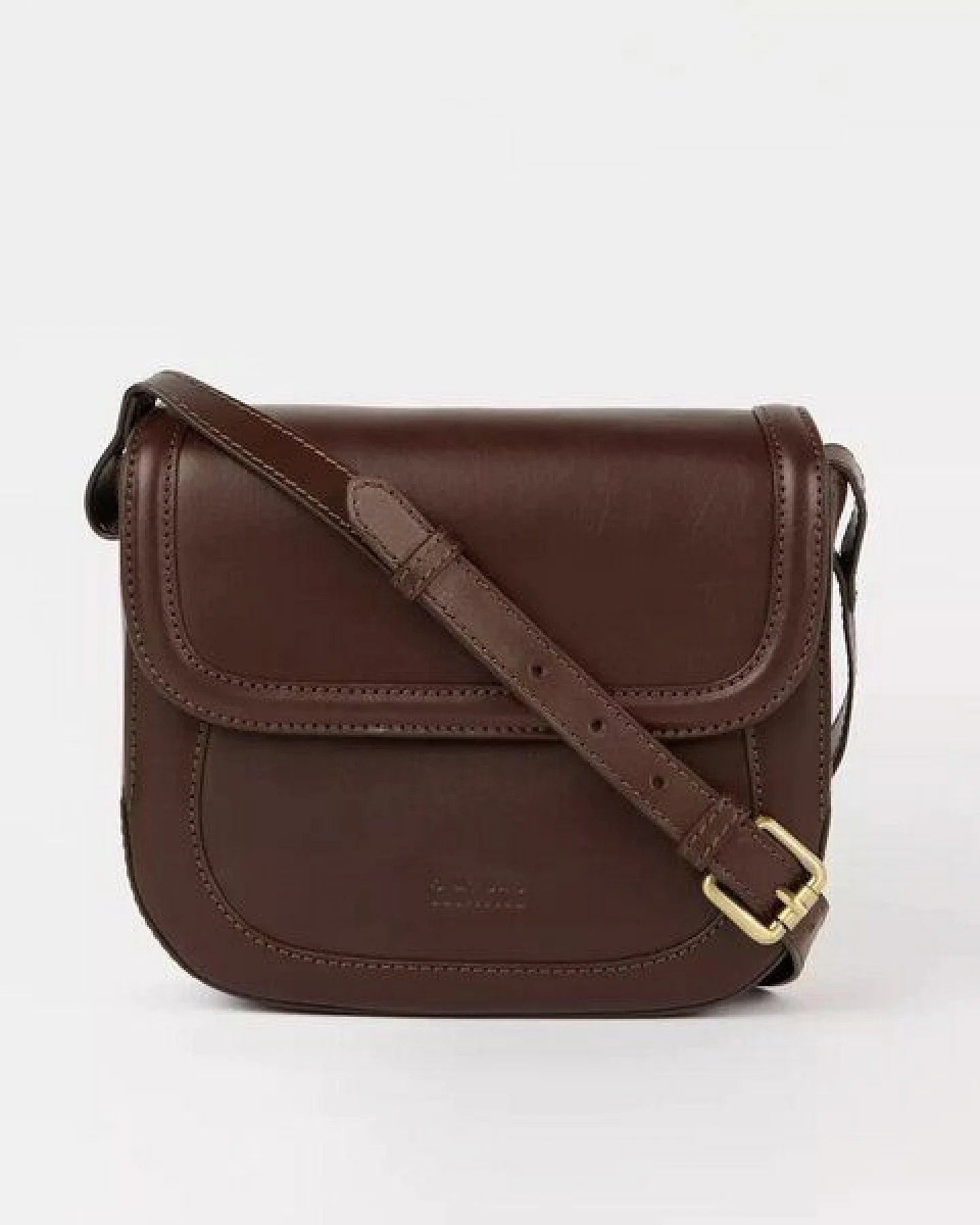 O MY BAG Nina Umhängetasche - Chocolate Classic Leather – Ansicht 2