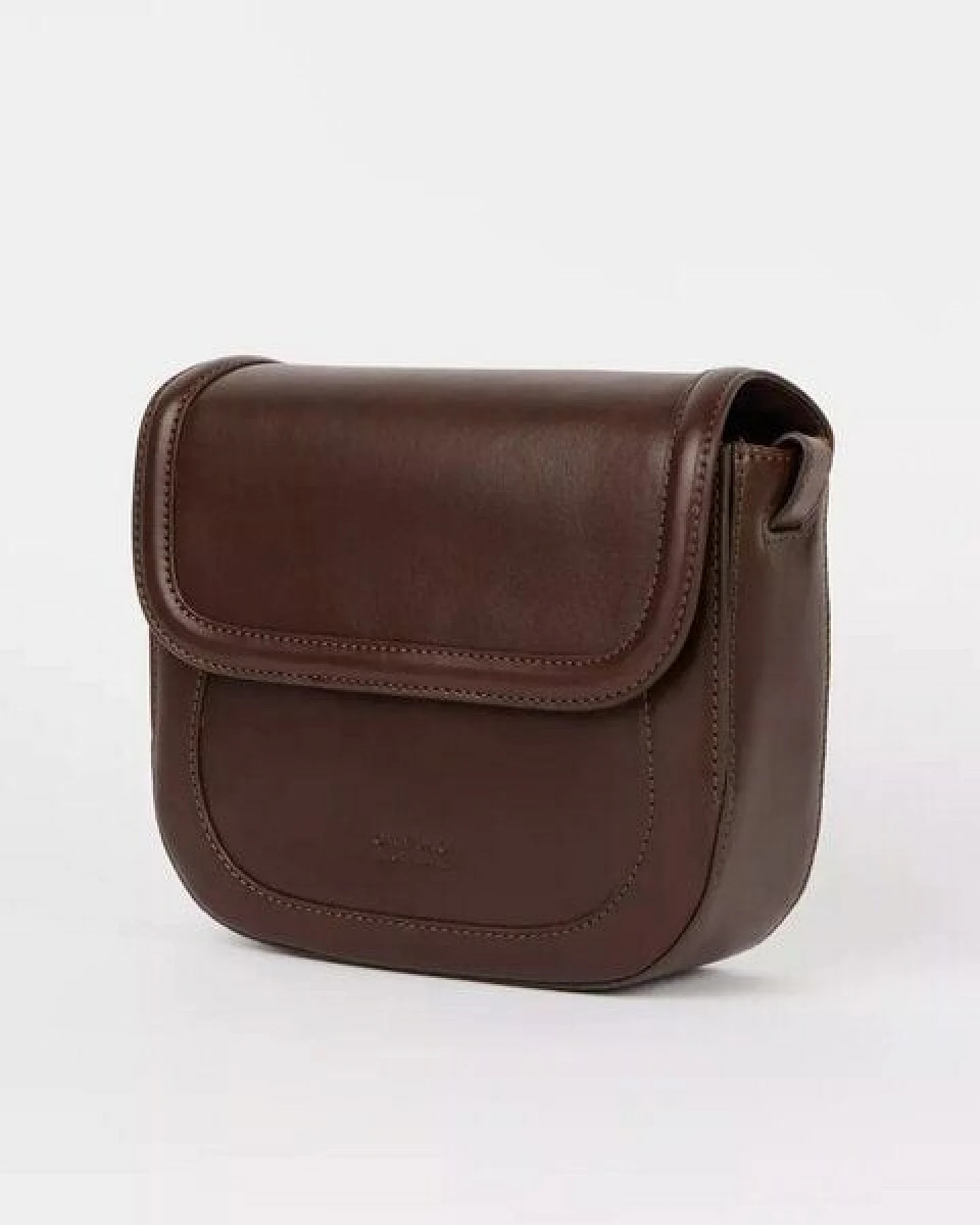 O MY BAG Nina Umhängetasche - Chocolate Classic Leather – Ansicht 3