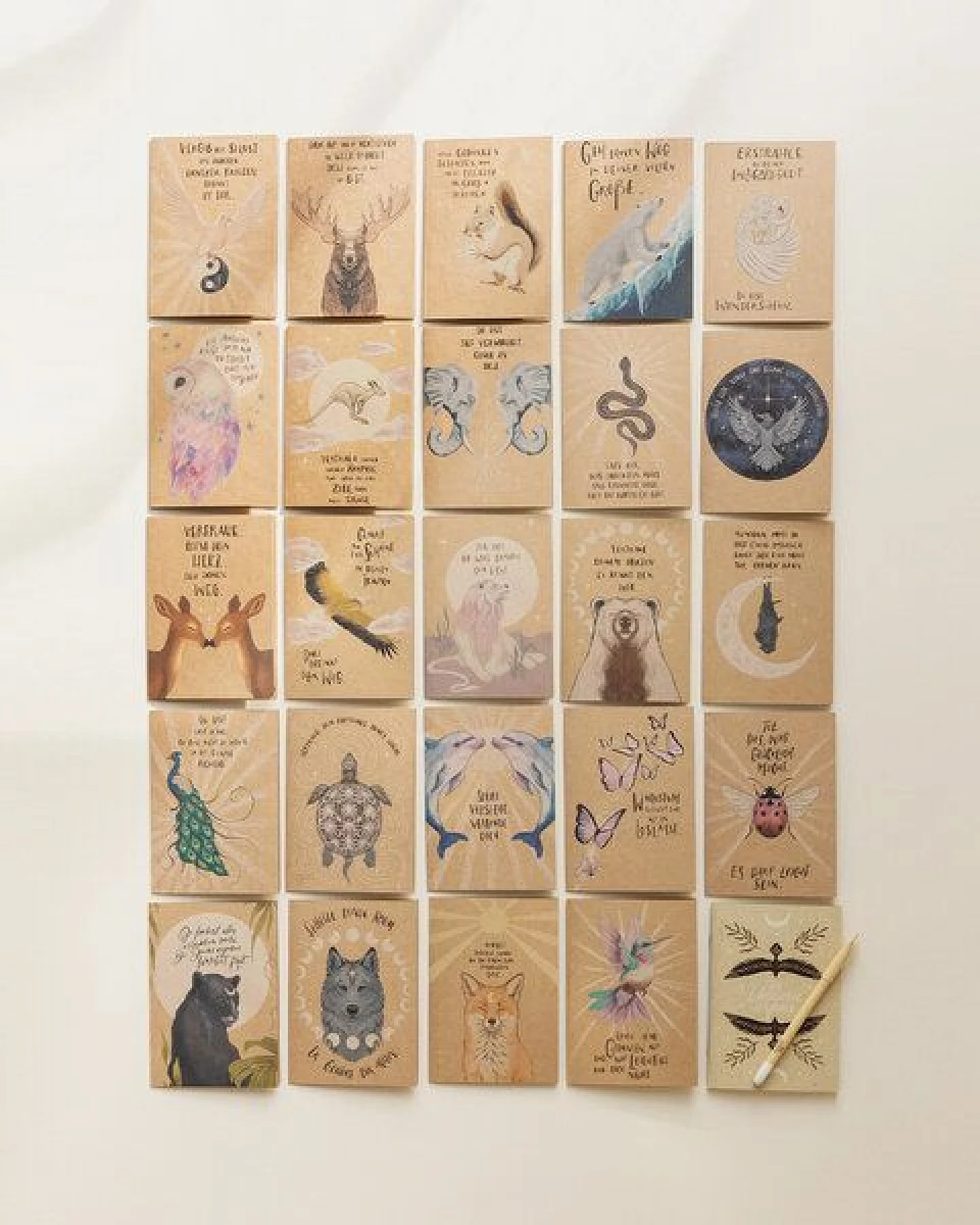Oh Shanti Achtsamkeitskarten Set Animal Spirit – Ansicht 2