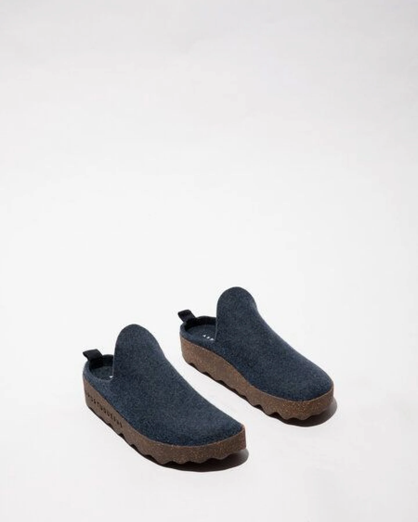 ASPORTUGUESAS Filz Pantolette Come Herren – Ansicht 2