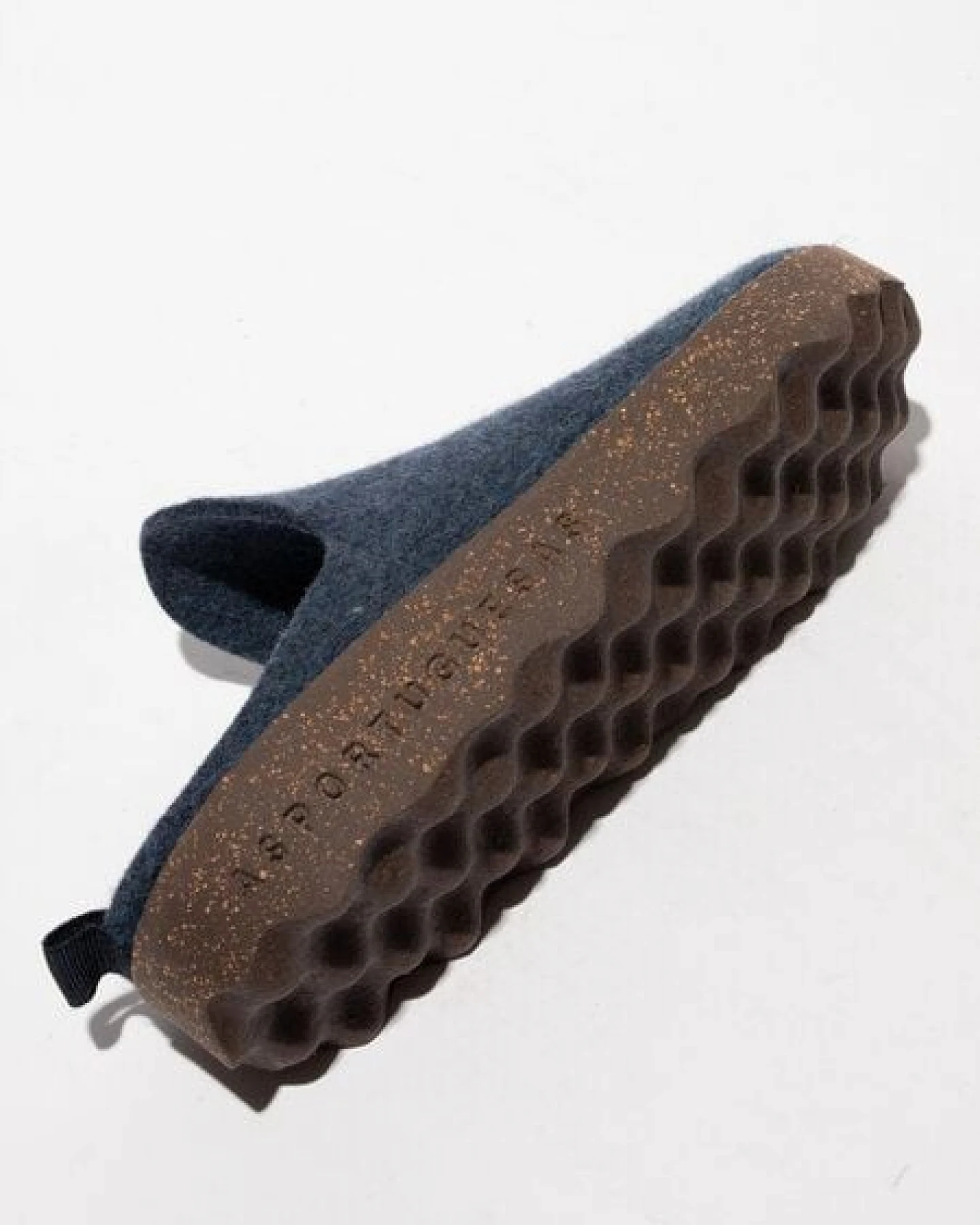 ASPORTUGUESAS Filz Pantolette Come Herren – Ansicht 4
