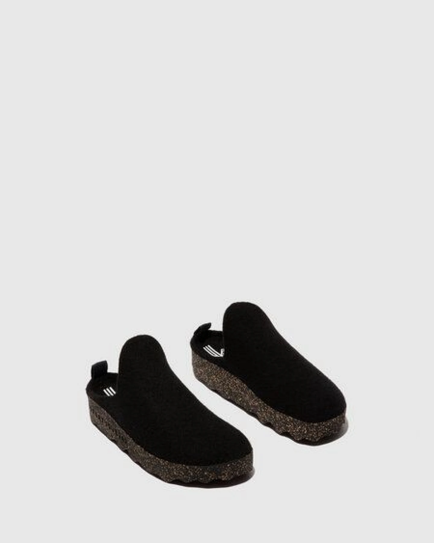 ASPORTUGUESAS Filz Pantolette Come Herren – Ansicht 2