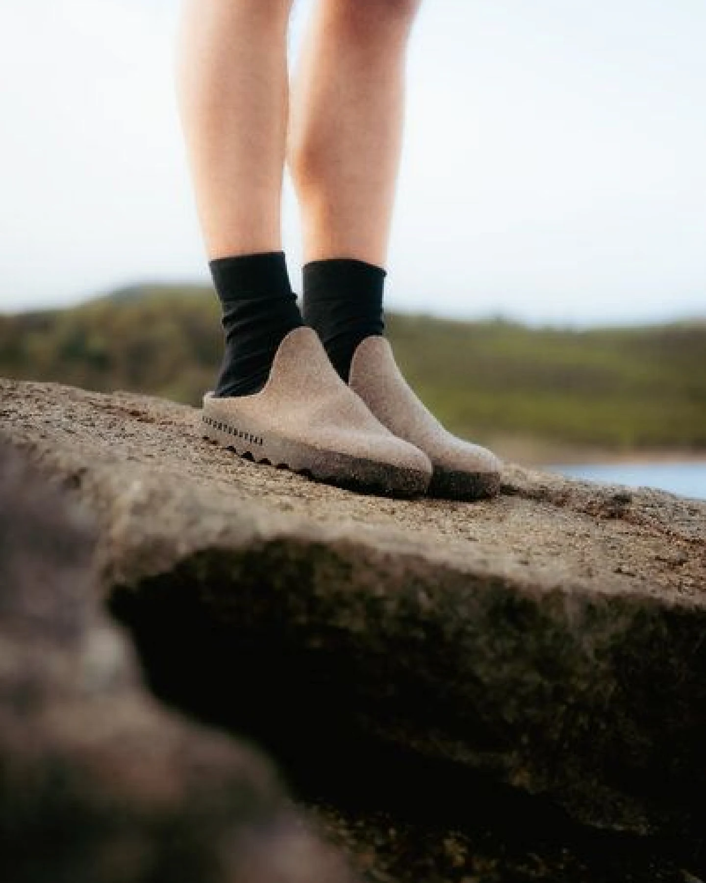 ASPORTUGUESAS Filz Pantolette Come – Ansicht 2