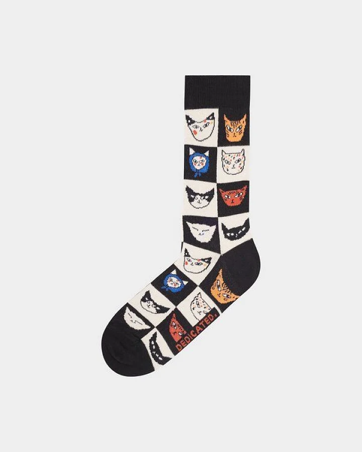 DEDICATED Sigtuna Socken Cat Bingo - Black