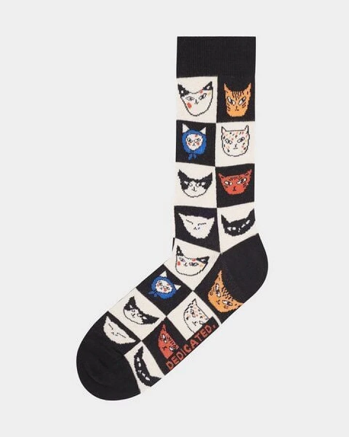 DEDICATED Sigtuna Socken Cat Bingo - Black