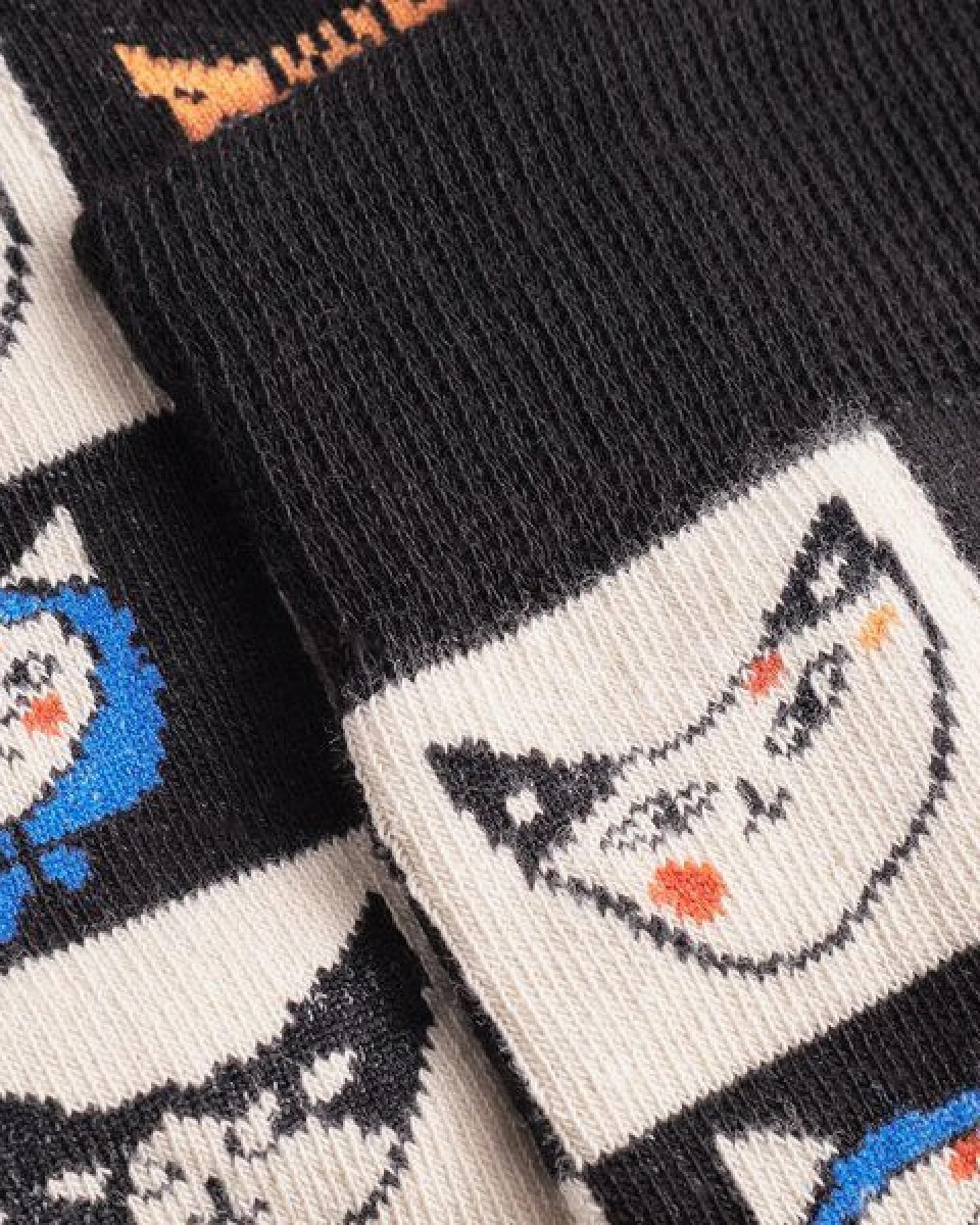 DEDICATED Sigtuna Socken Cat Bingo - Black – Ansicht 2