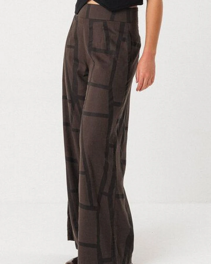 SKFK Palazzohose Ekieta - Kintsugi Brown