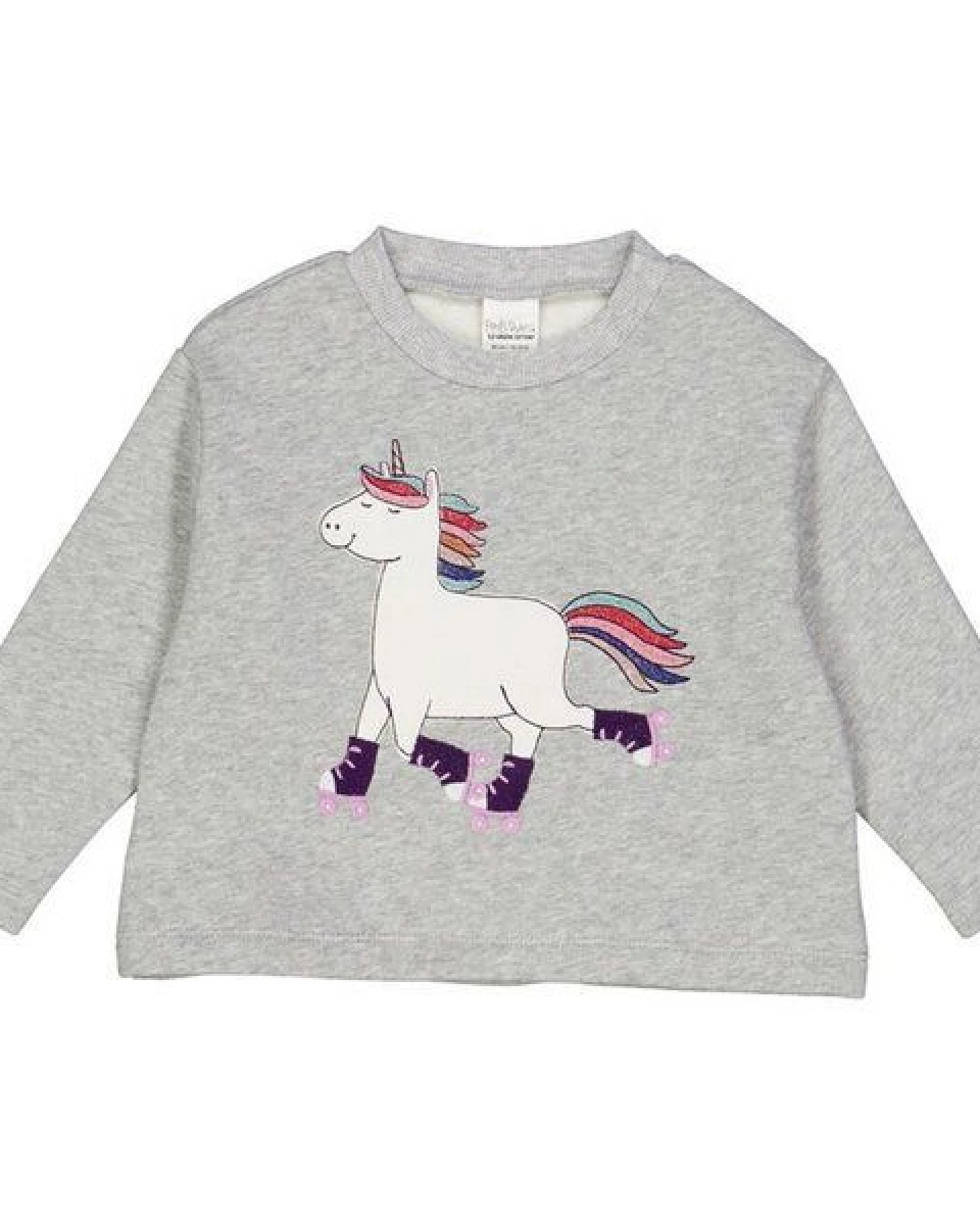 Fred's World by Green Cotton "Green Cotton" Sweatshirt Einhorn – Ansicht 2