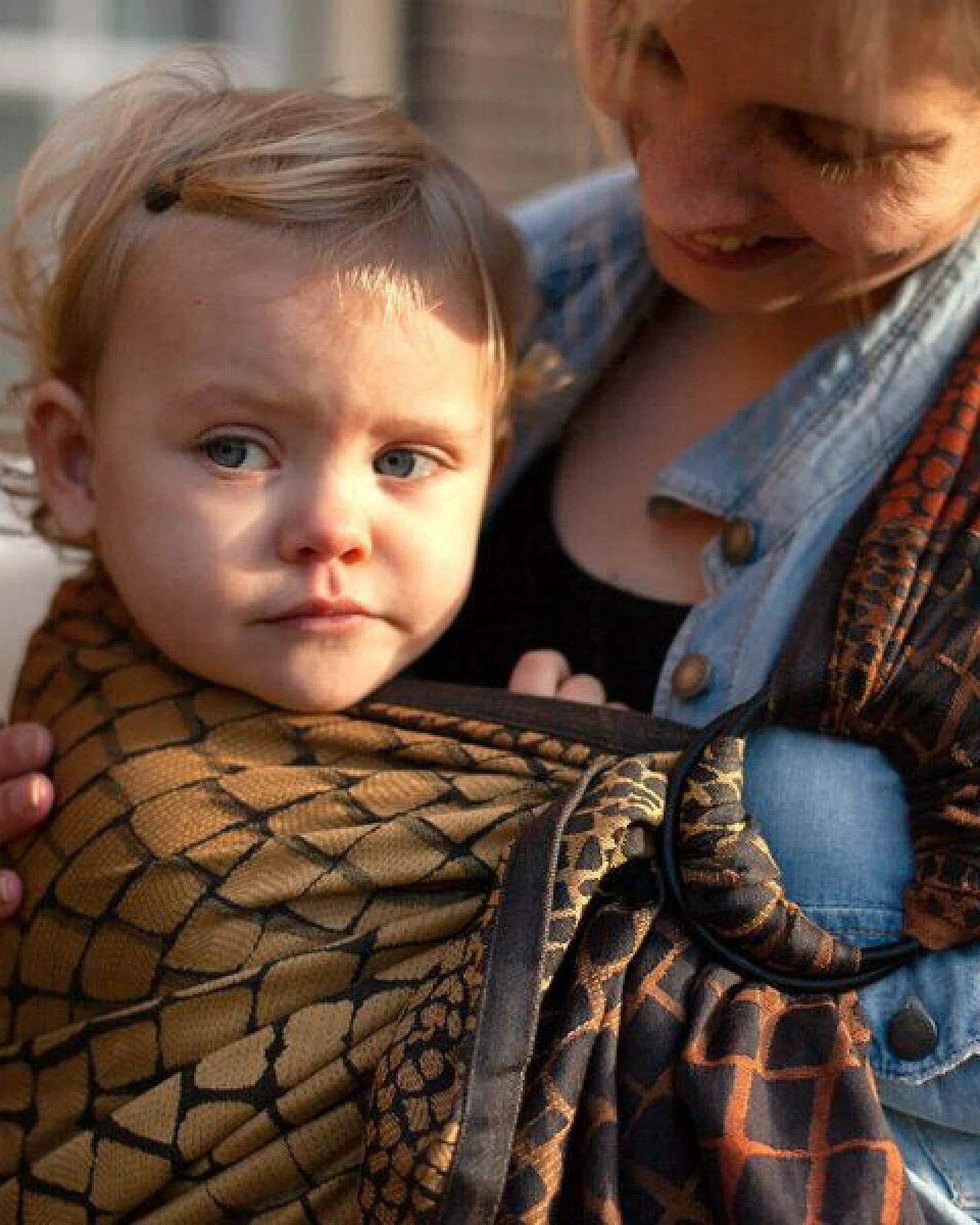 Hoppediz Babytragetuch - Ring-Sling kbA – Ansicht 2