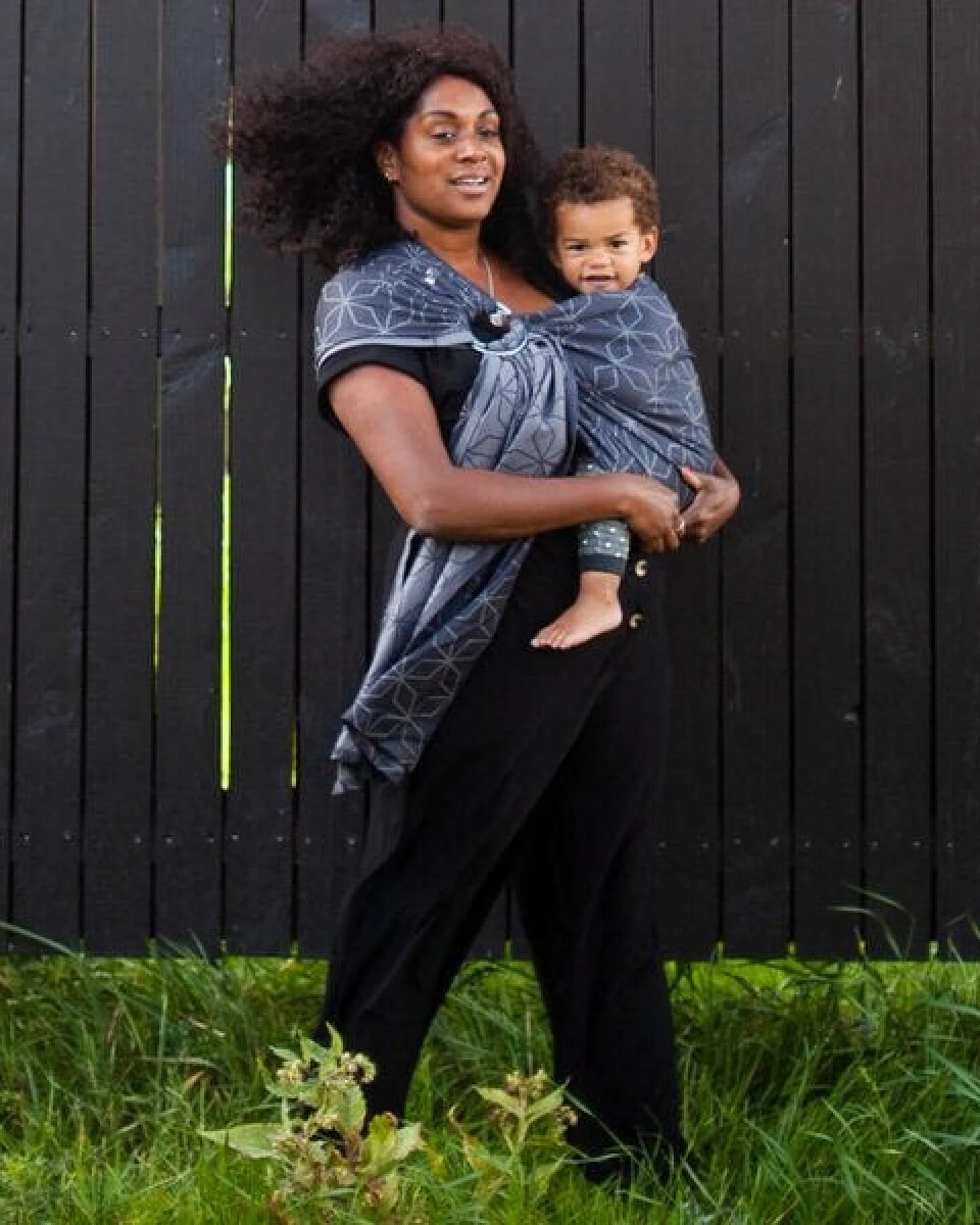 Hoppediz Babytragetuch - Ring-Sling kbA – Ansicht 2