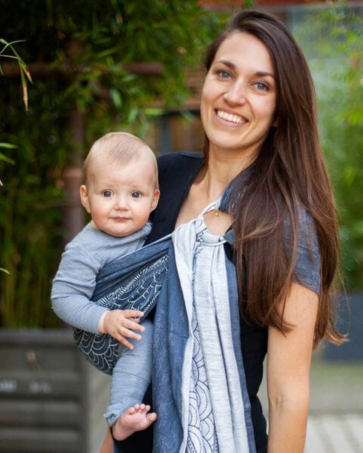 Hoppediz Babytragetuch - Ring-Sling kbA – Ansicht 4