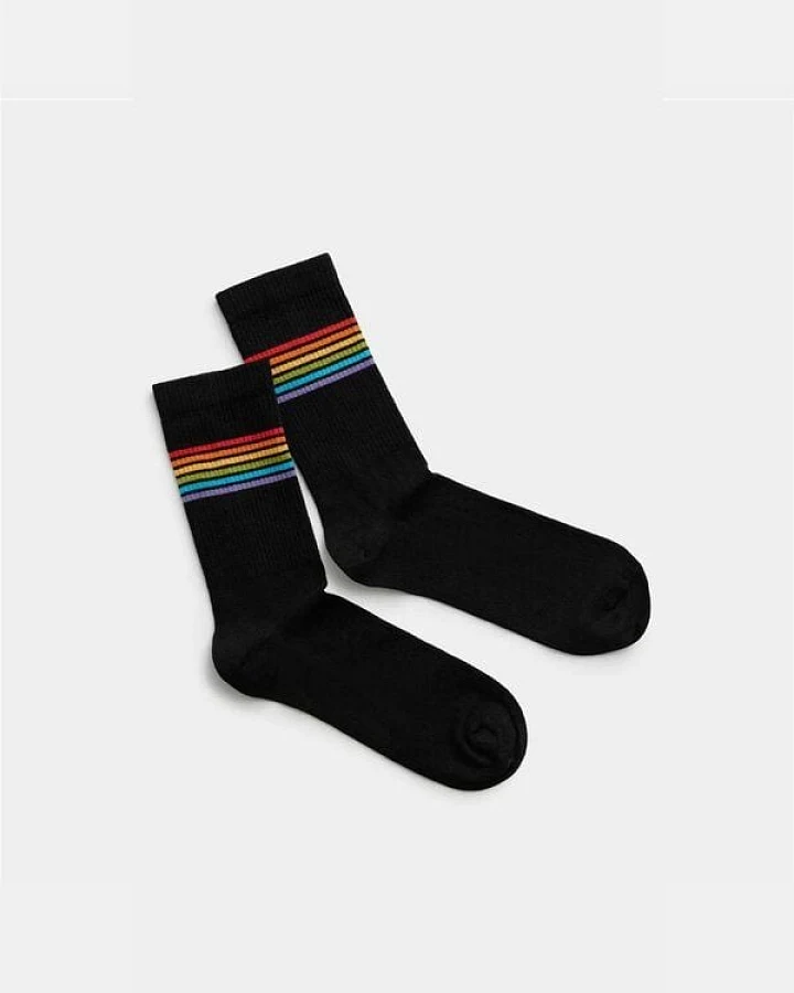 Natural Vibes Socken STRIPES BLACK
