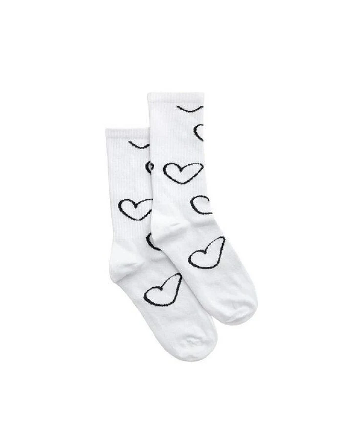 Natural Vibes Socken DOODLE HEART