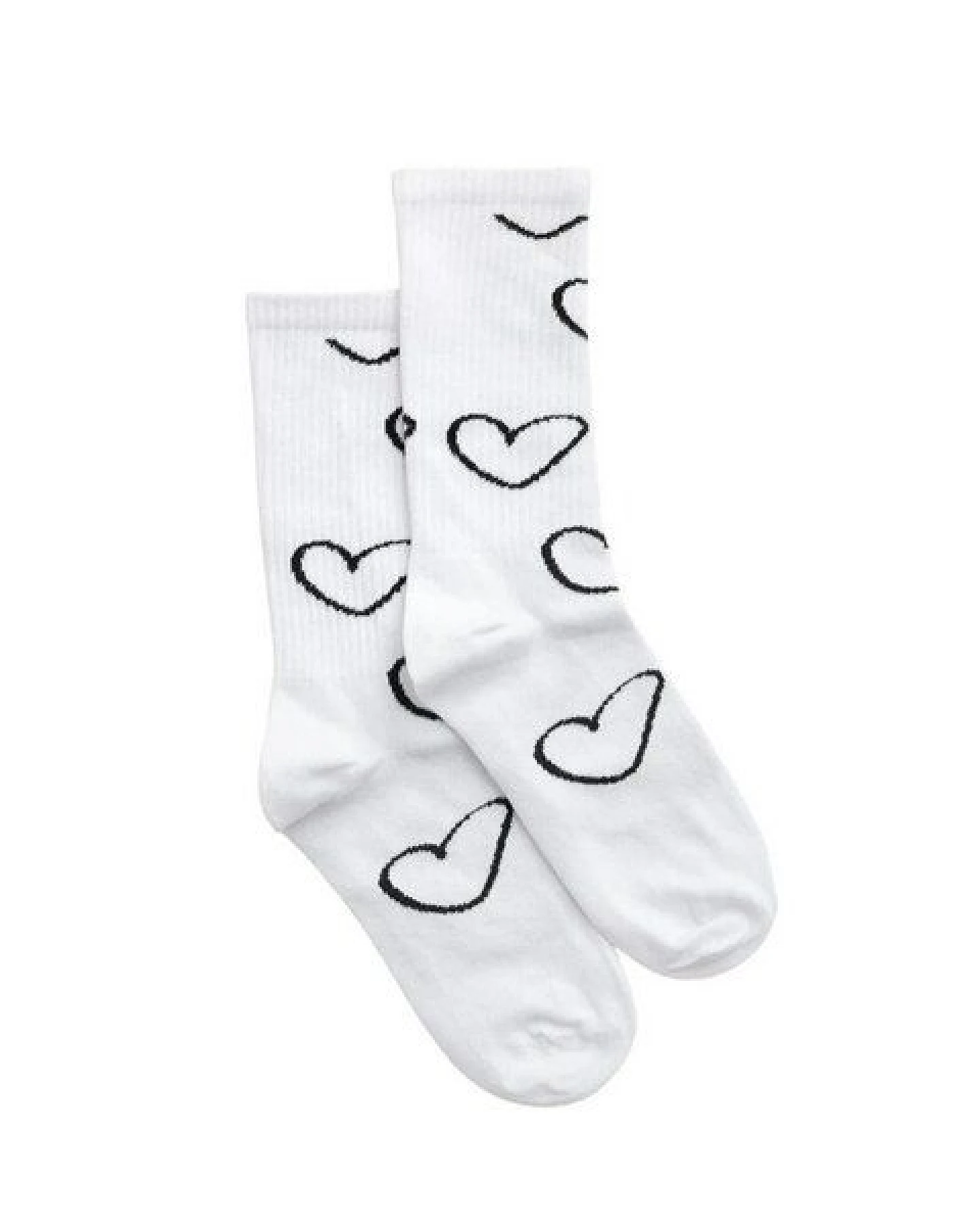 Natural Vibes Socken DOODLE HEART – Ansicht 2