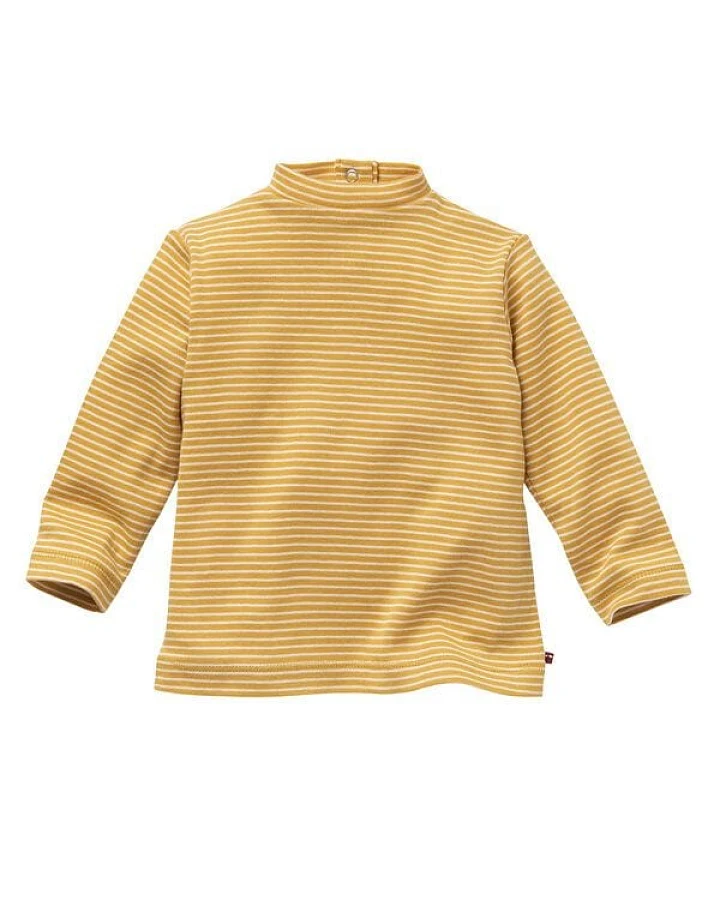 People Wear Organic Langarmshirt, geringelt, Bio-Baumwolle