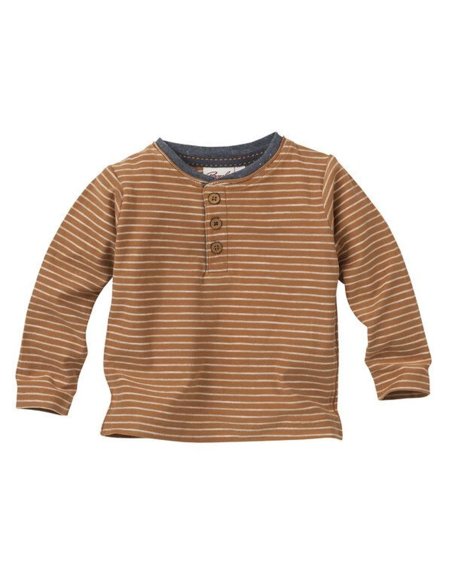 People Wear Organic Langarmshirt, geringelt, Bio-Baumwolle – Ansicht 2