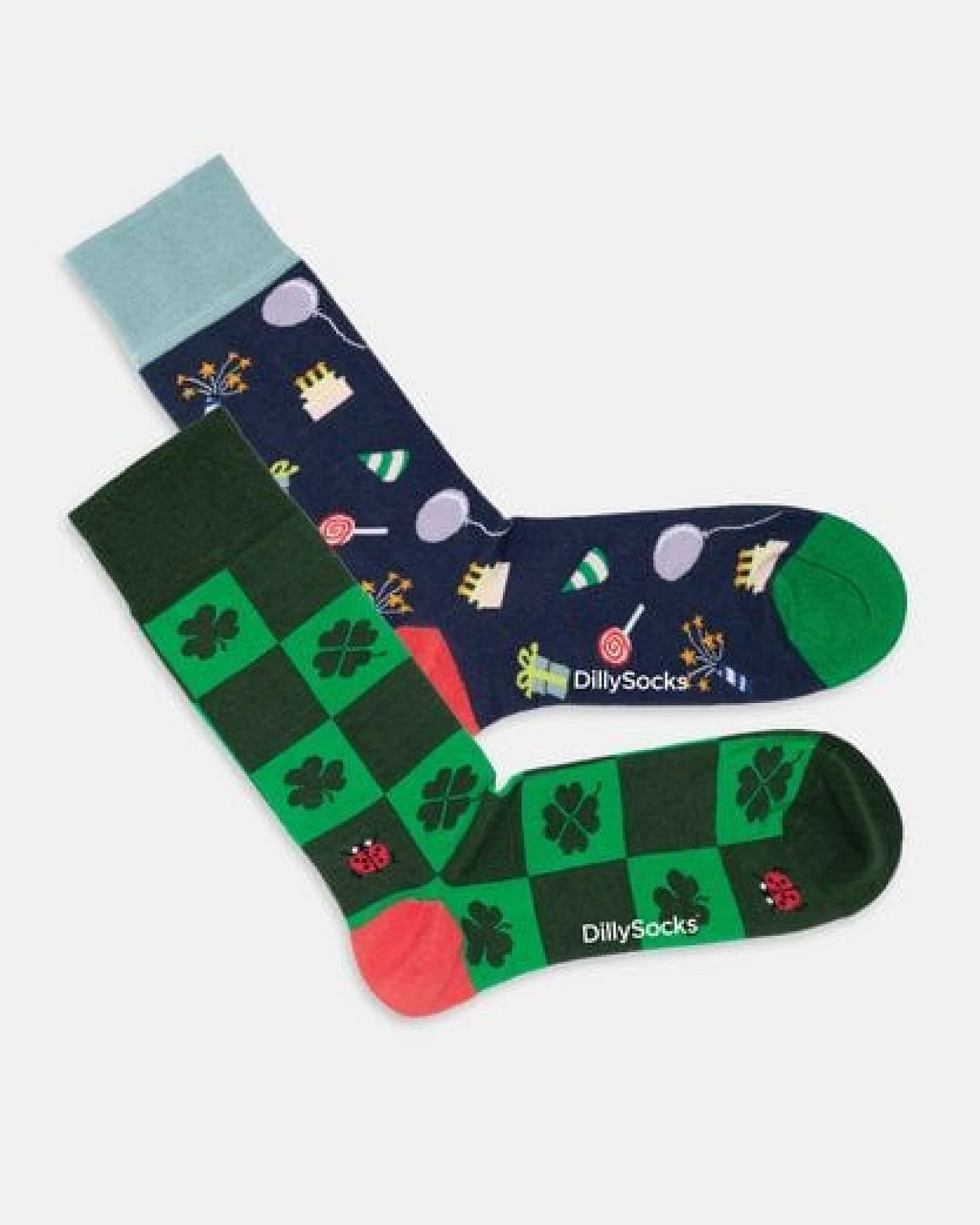 DillySocks Socken „Lucky Celebration“ – Ansicht 3