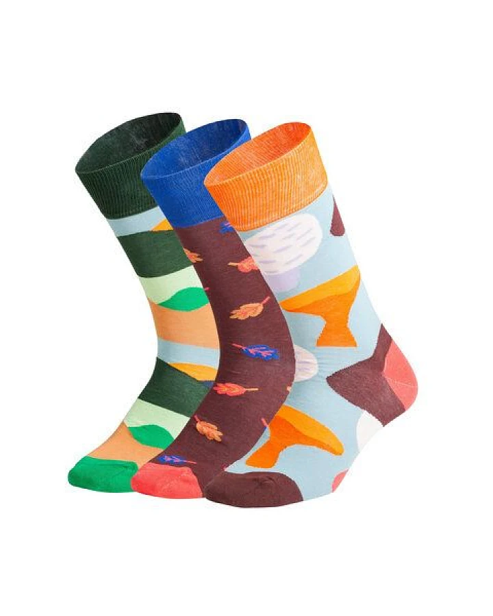 DillySocks Socken „Fall Wonders (3er Box)“