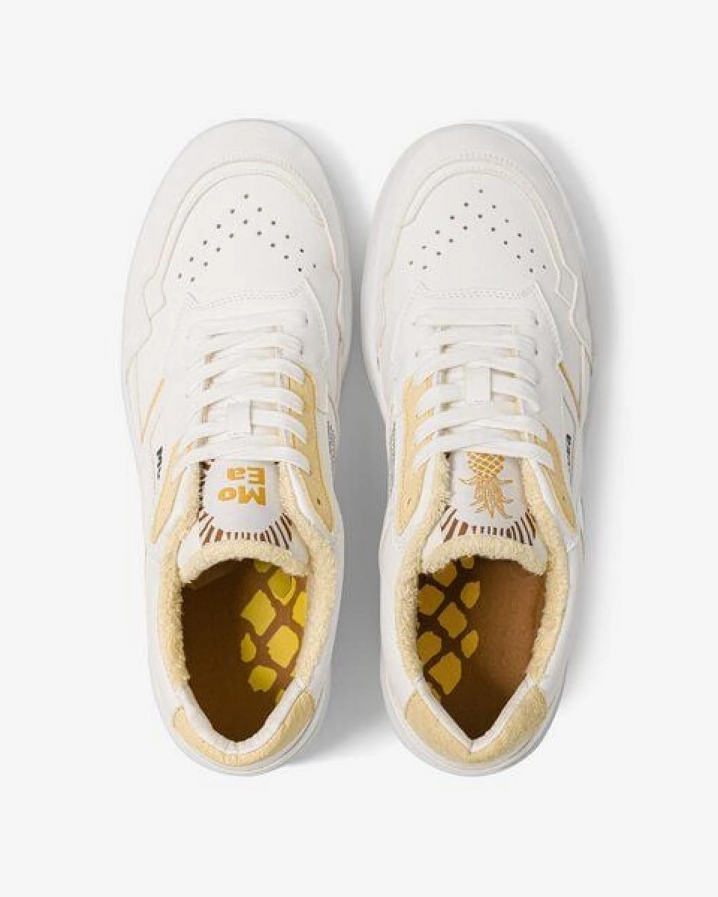 MoEa Sneakers GEN1 - Pineapple Light Yellow – Ansicht 4