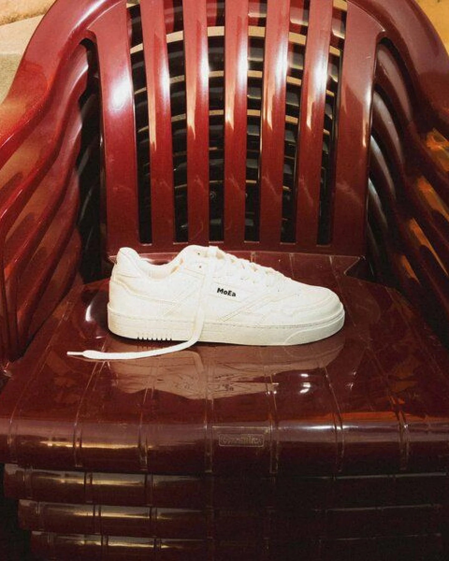 MoEa Sneakers GEN9 - Corn Pure White Grained – Ansicht 3