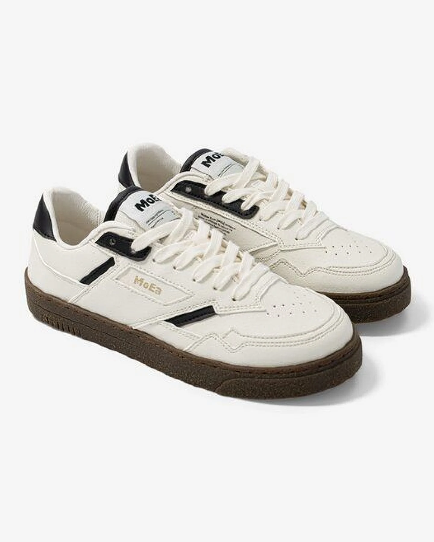 MoEa Sneakers GEN9 - Corn White & Black Grained – Ansicht 2