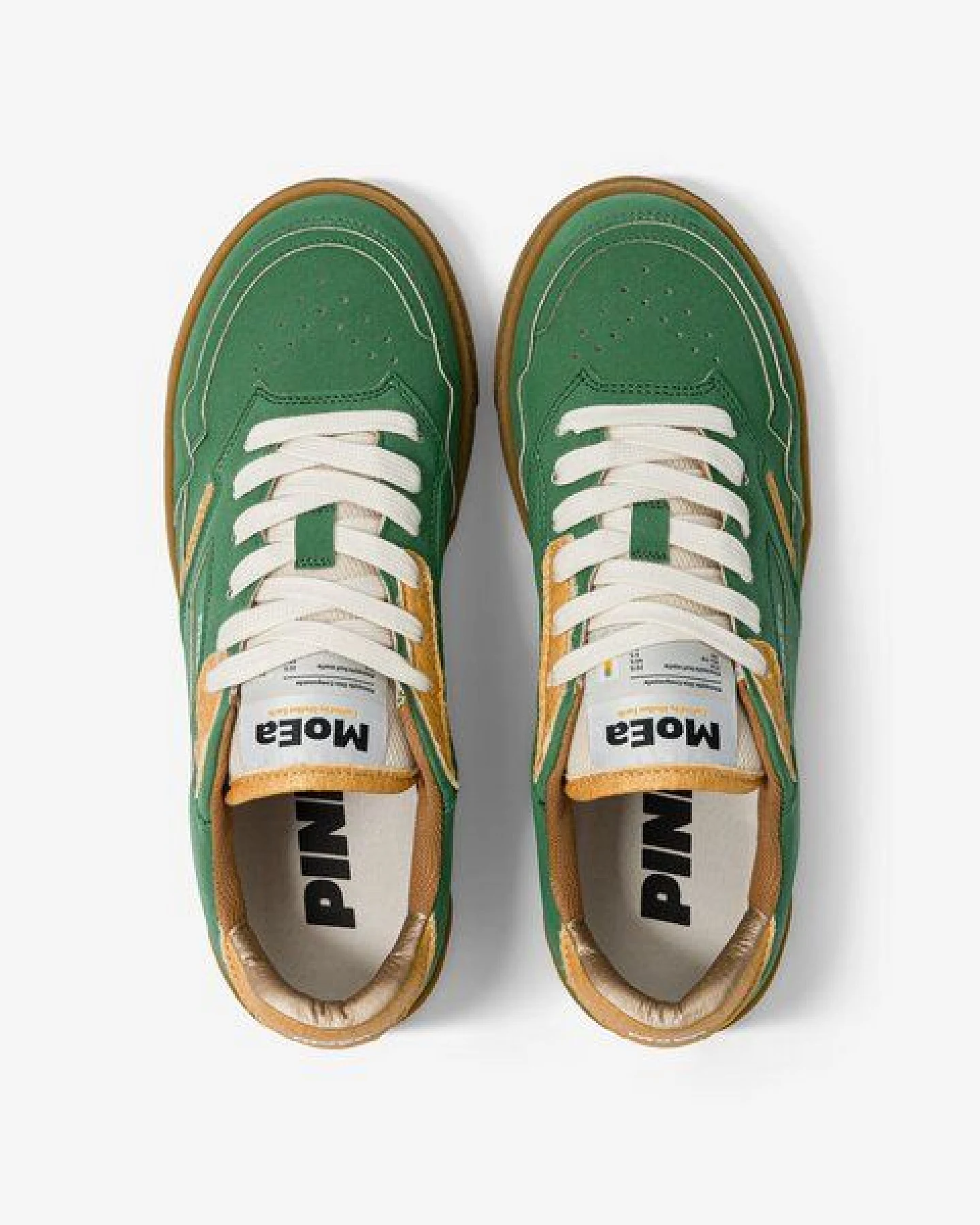 MoEa Sneakers GEN9 - Pineapple Green & Yellow – Ansicht 3