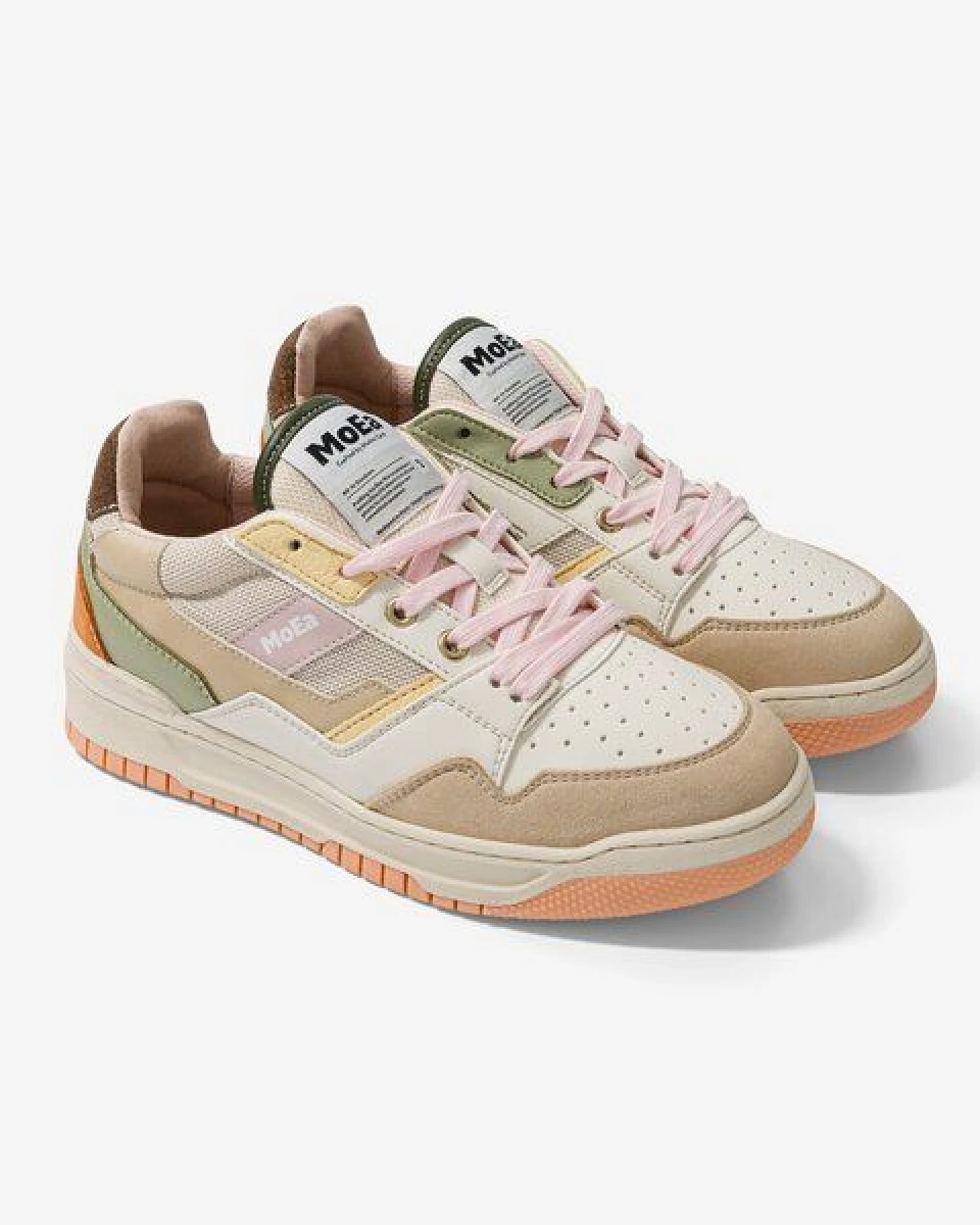 MoEa Sneakers GEN2 - All In Pastel Leaf – Ansicht 2